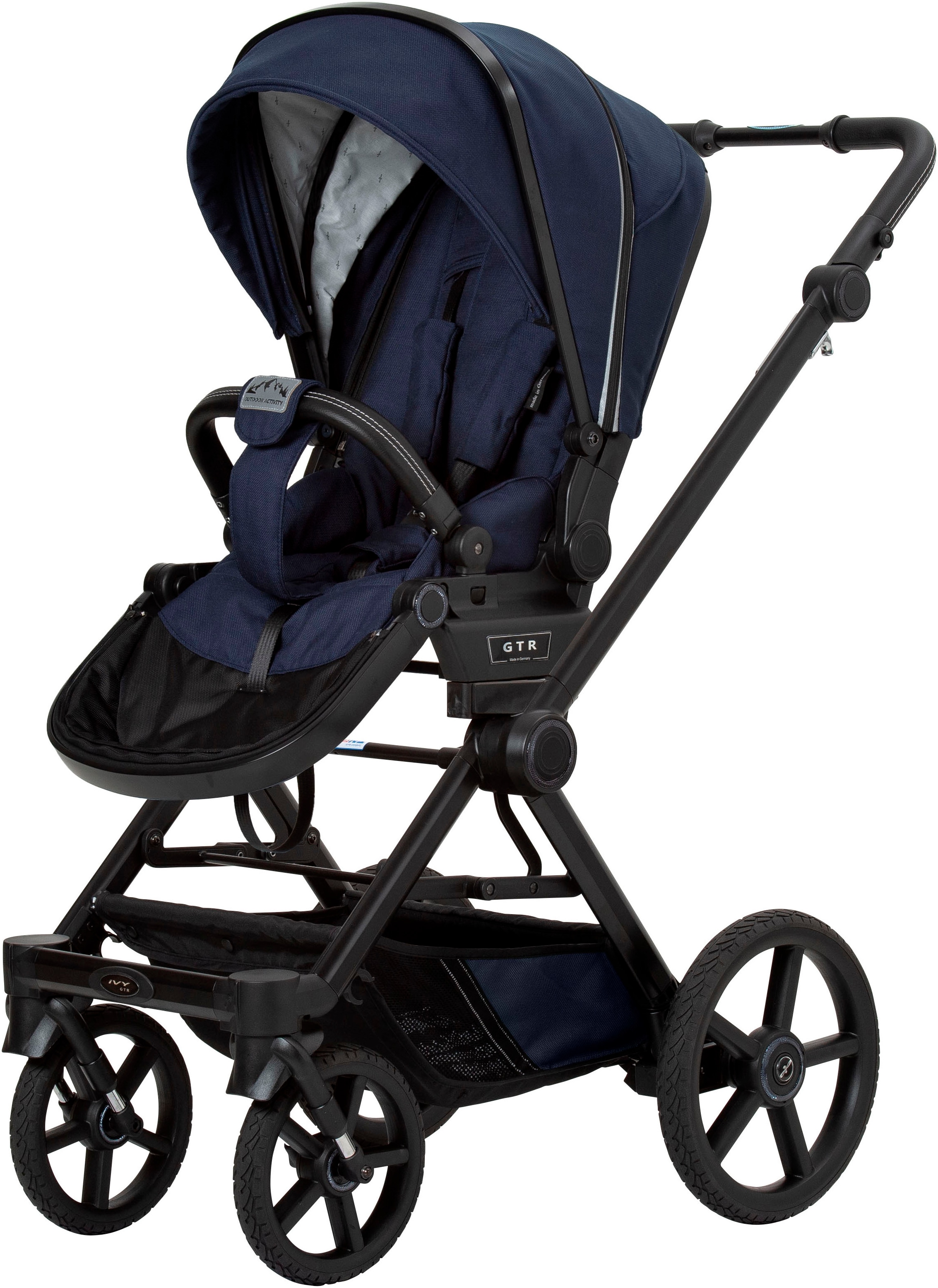 Hartan Kombi-Kinderwagen »Ivy GTR Outdoor mit Falttasche«, 22 kg, Made in Germany