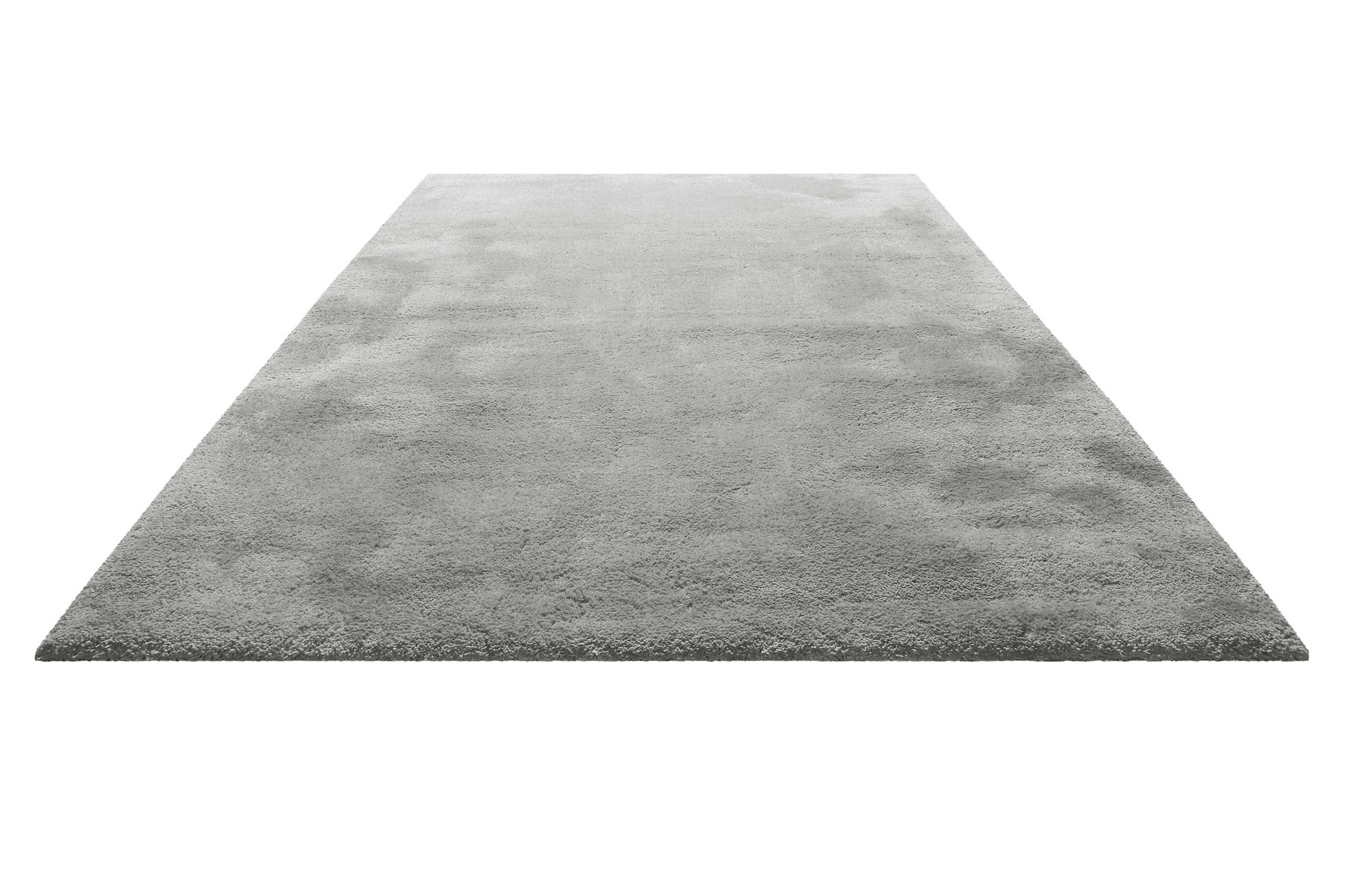 Homie Living Teppich »Pisa«, rund, 25 mm Höhe, Hochflor, Microfaser, uni, weich, Shaggy, Wohnzimmer, Schlafzimmer
