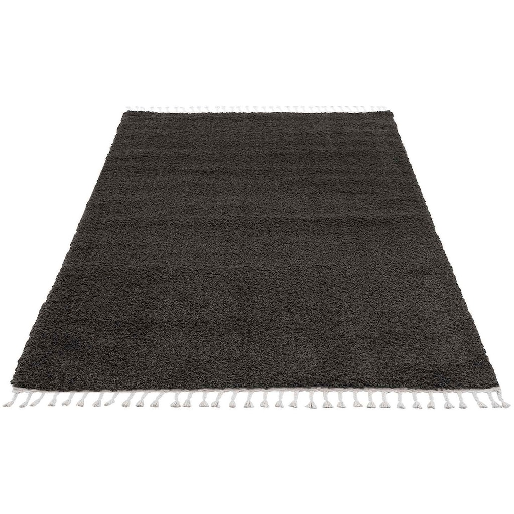 Carpet City Hochflor-Teppich »Pulpy 100«, rechteckig