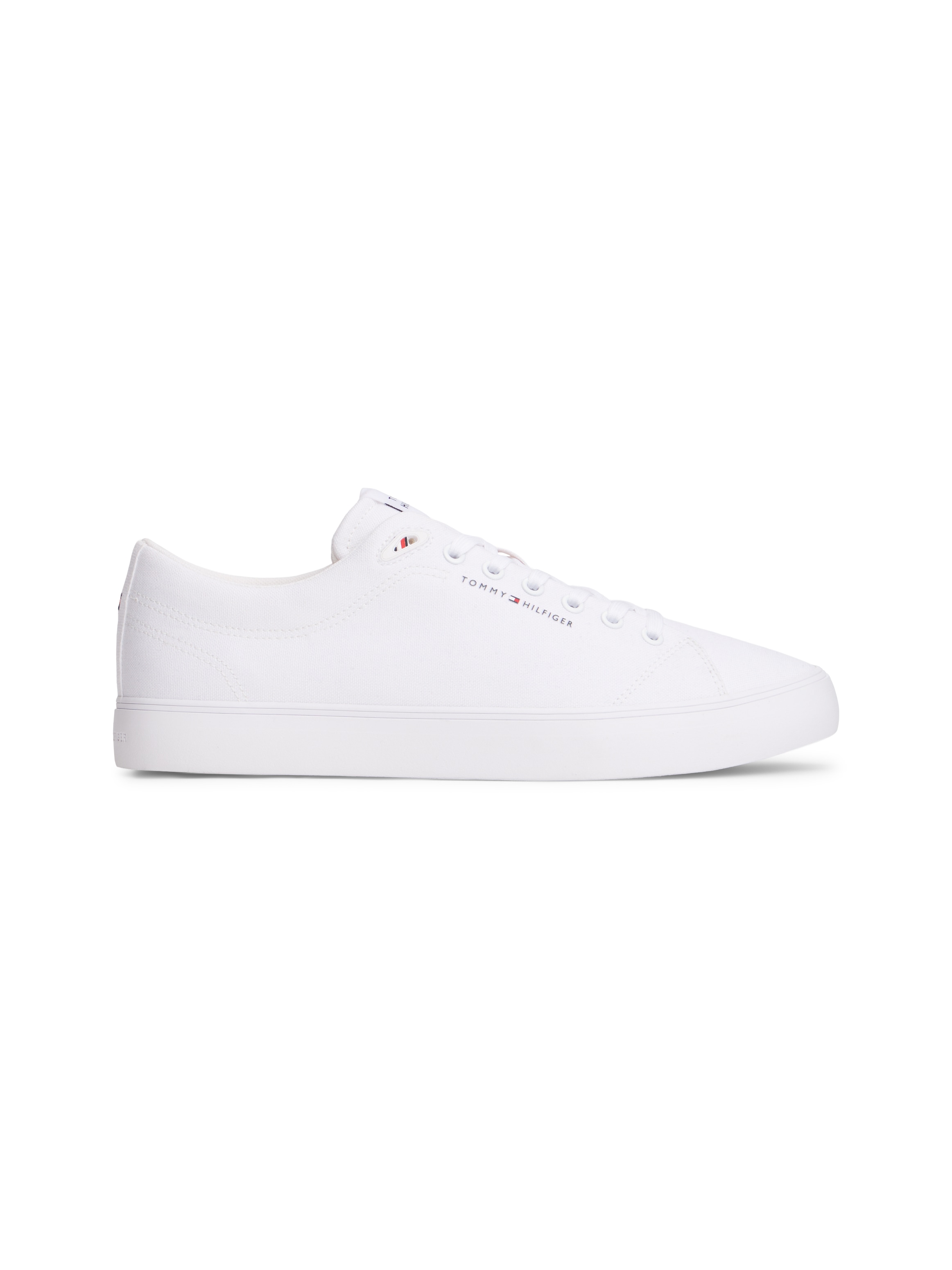 Tommy Hilfiger Sneaker »HARLEM CORE II CVS«  Freizeitschuh, Halbschuh, Schnürer mit Logo-Aufnäher an der Schuhzunge