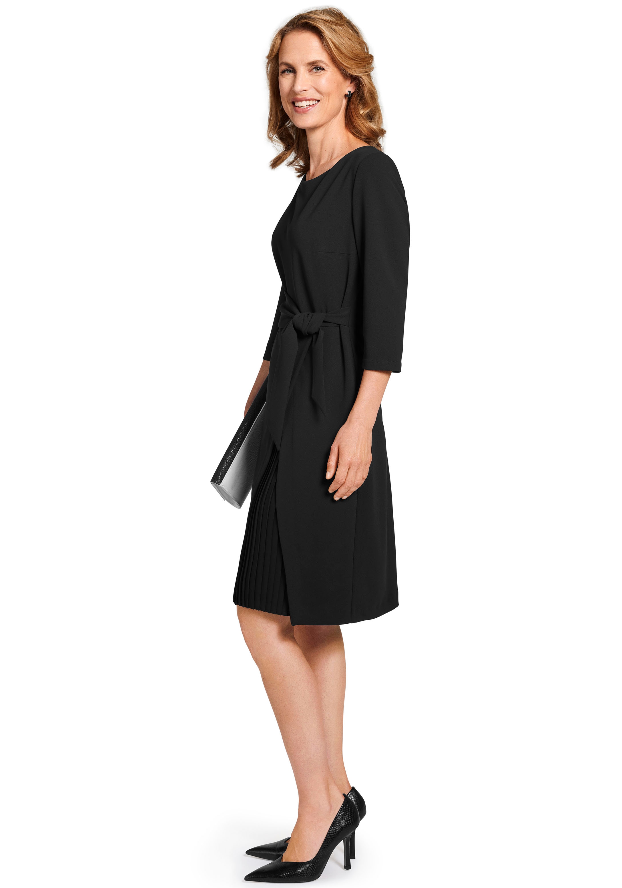 Jerseykleid, kaufen bei Wickeleffekt mit online Lange select! OTTO By Hermann