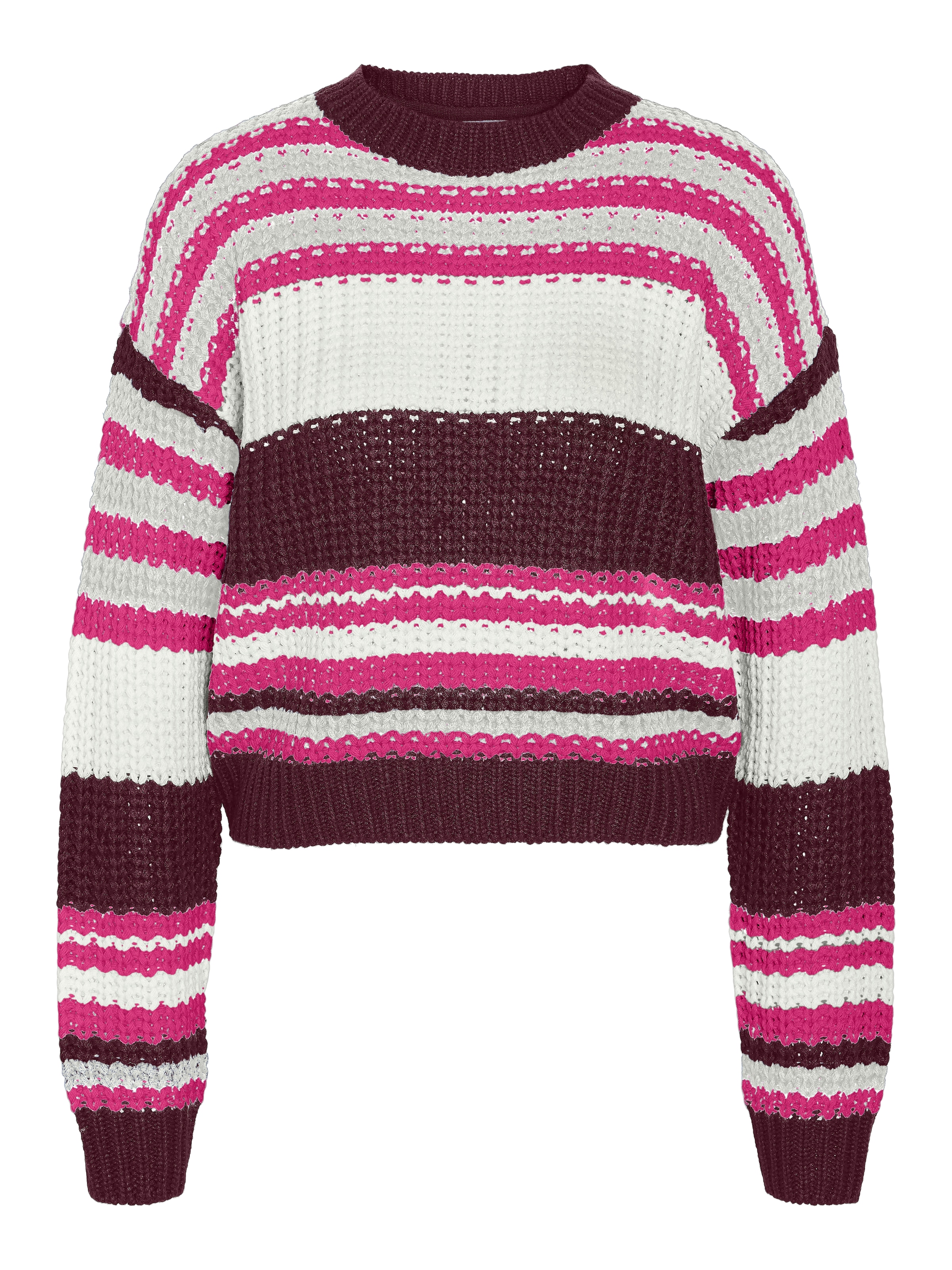 Noisy may Strickpullover »NMCHARLIE L/S O-NECK KNIT NOOS«