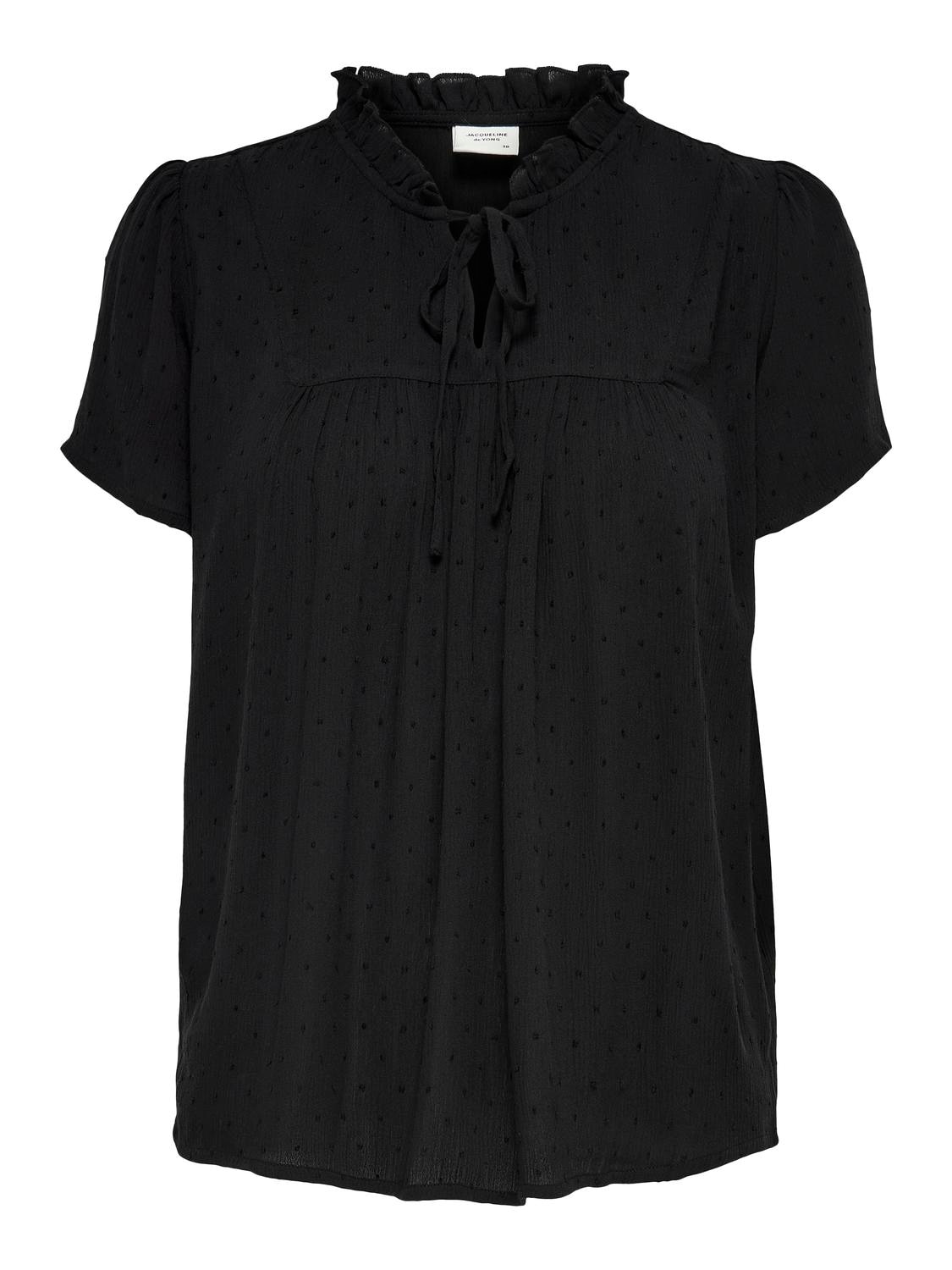 JDY Kurzarmbluse »JDYLIMA LIFE S/S TOP WVN NOOS«