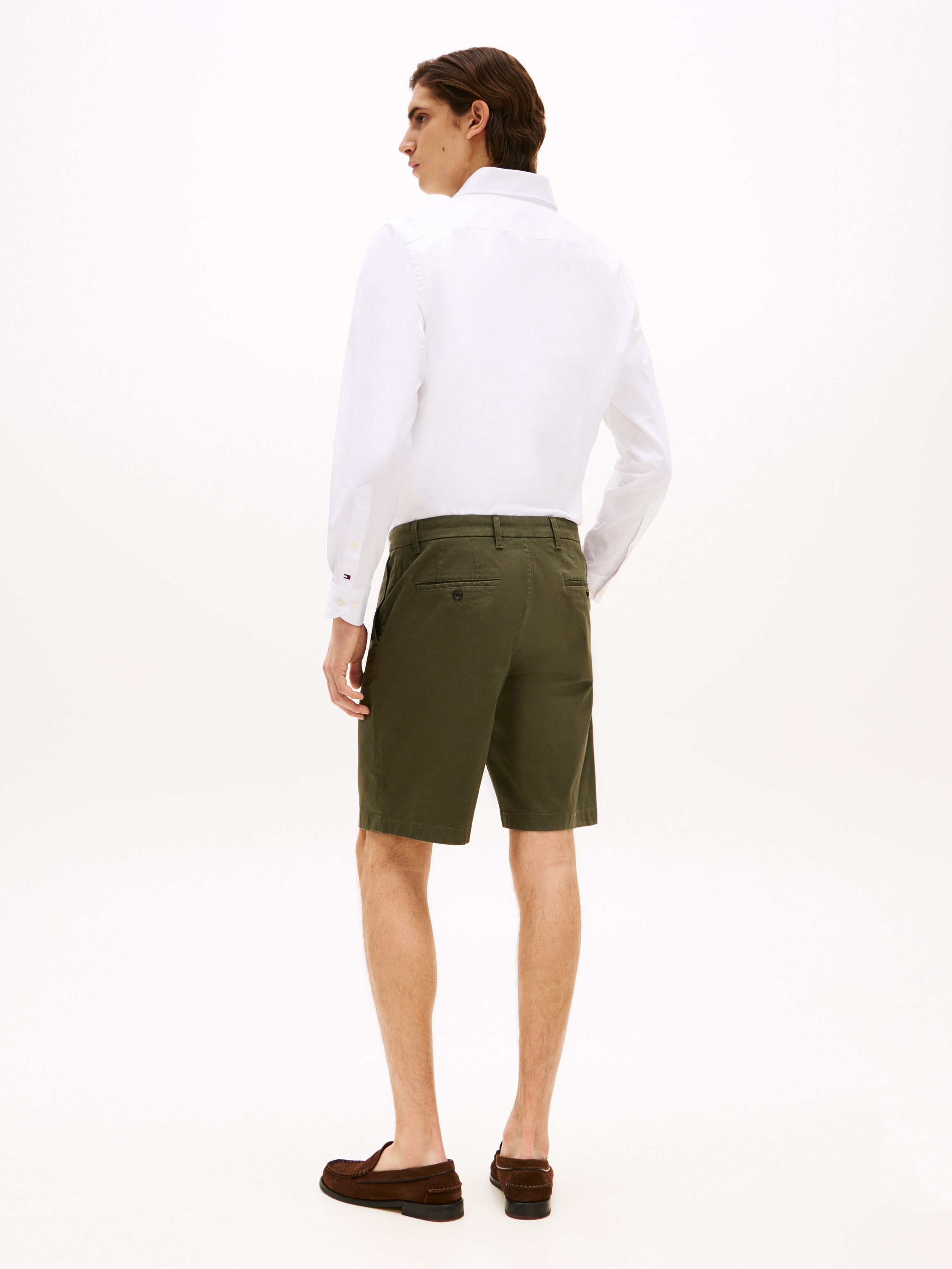 Tommy Hilfiger Shorts »HARLEM PRINTED STRUCTURE SHORT«, Mit Gürtelschlaufen