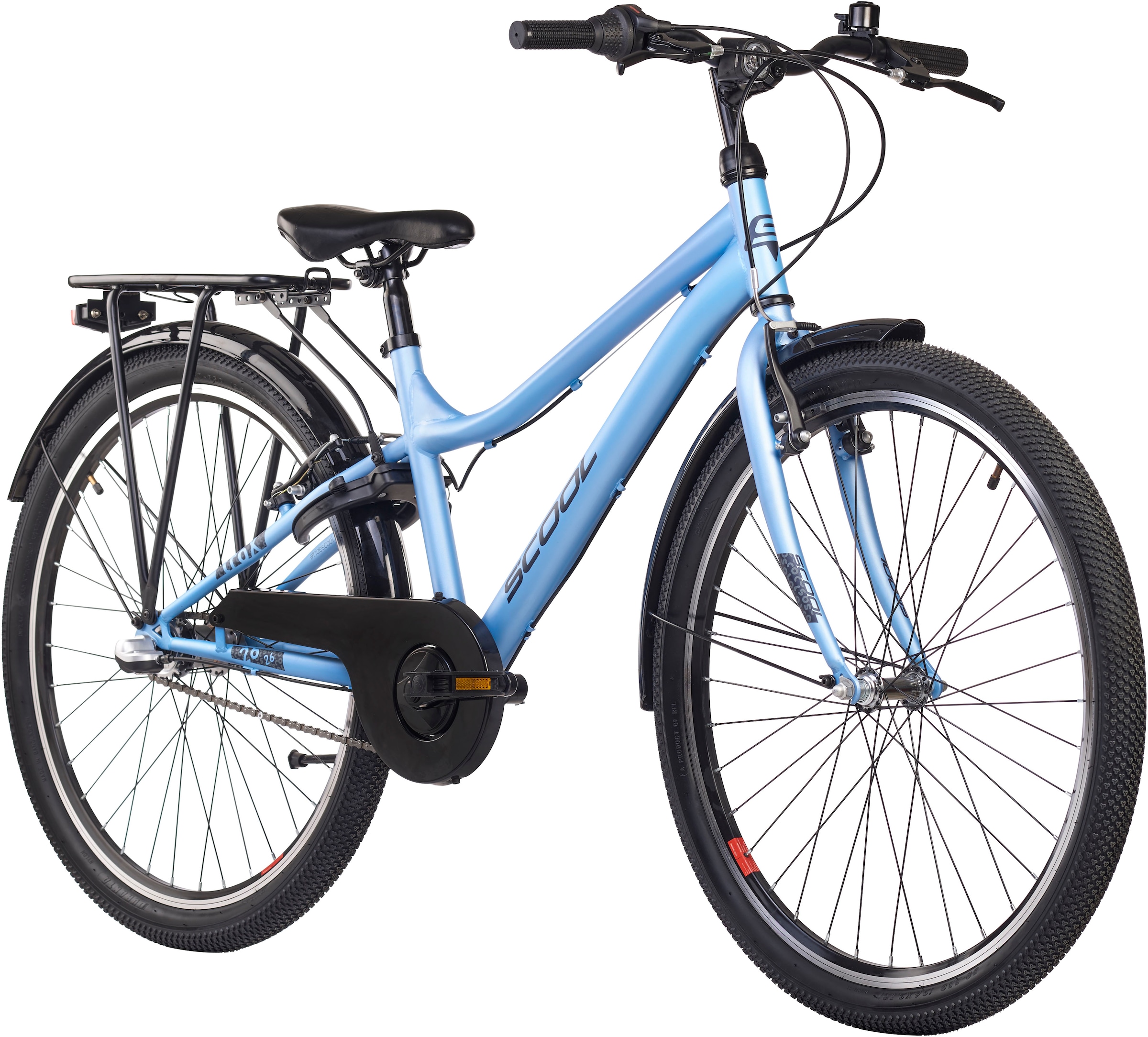 S’COOL Jugendfahrrad »S'COOL troX«, 3 Gang, Shimano, Nabenschaltung