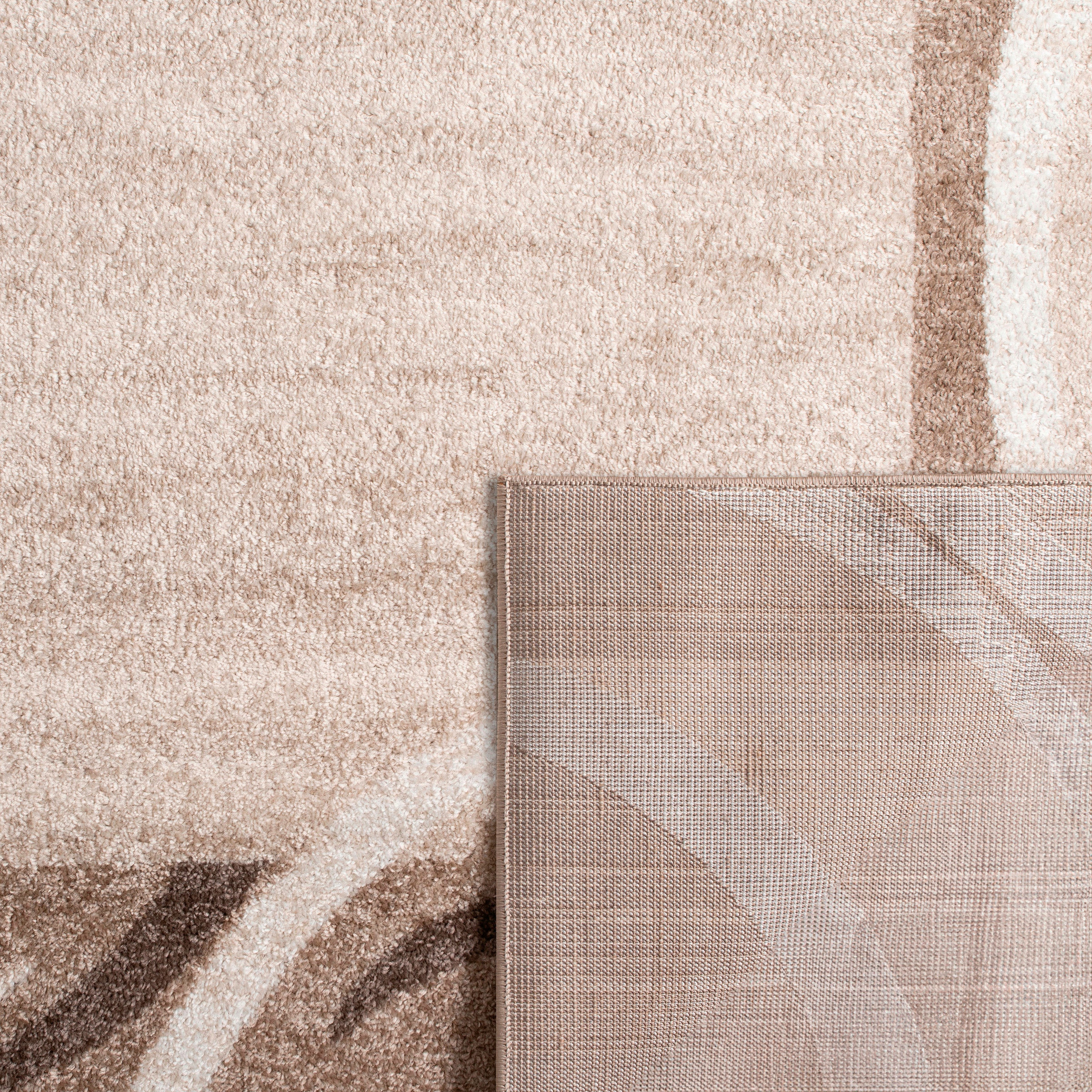 Paco Home Teppich »Sinai 059«, rechteckig, 13 mm Höhe, Kurzflor, modernes Design, mit Bordüre