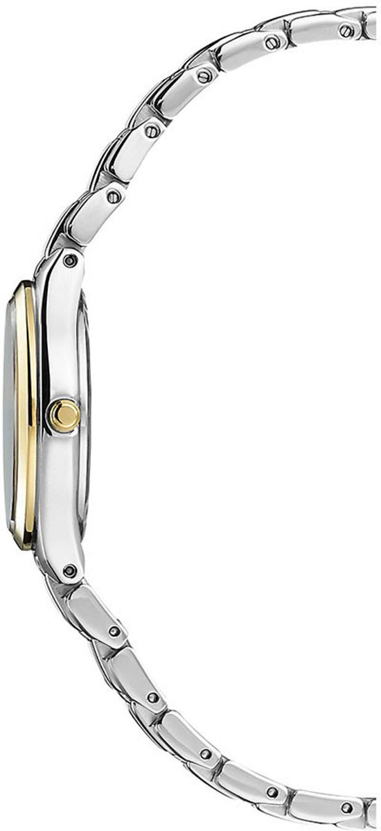 Citizen Solaruhr, Armbanduhr, Damenuhr, Edelstahlarmband, Datum