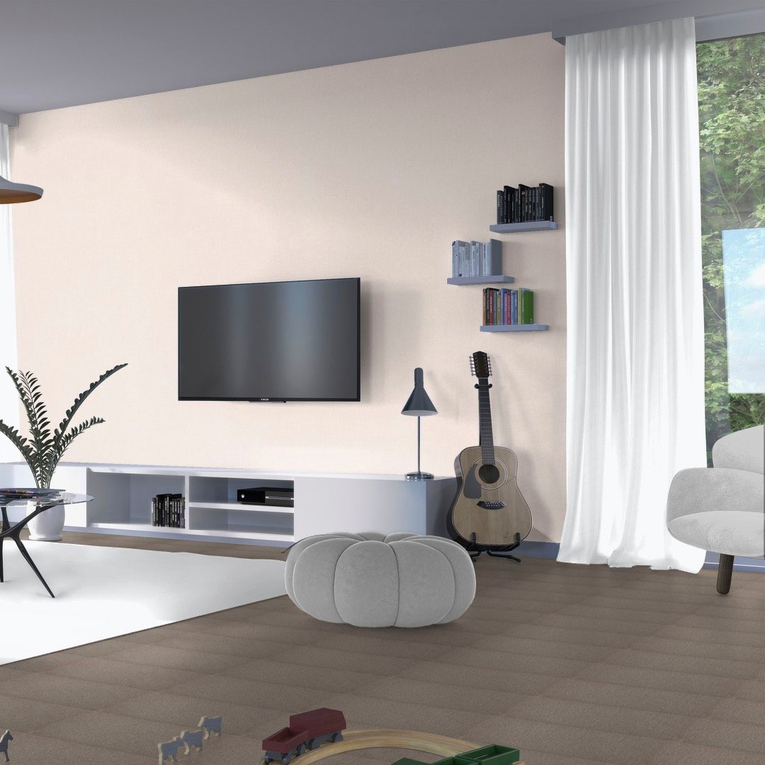 Bodenmeister Teppichboden »Jupiter, Velours - meliert, Made in Belgium«, rechteckig, 7,5 mm Höhe, Wohnzimmer, Schlafzimmer, Kinderzimmer, Breite 400/500 cm