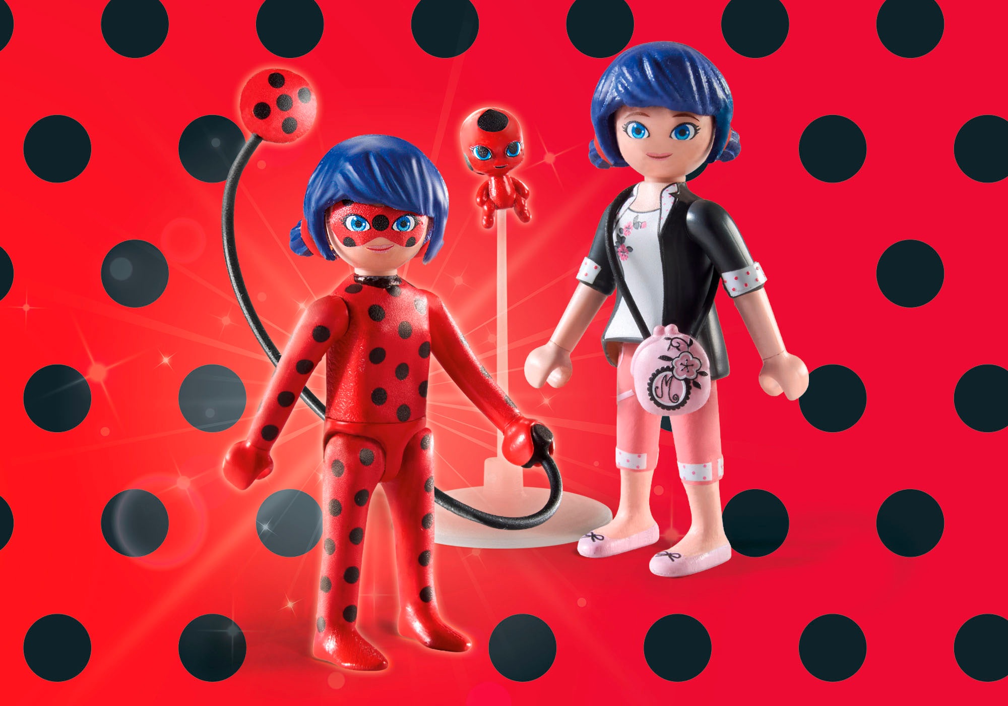 Playmobil® Konstruktions-Spielset »Miraculous: Marinette & Ladybug (71336), Miraculous«, (16 St.), Made in Europe