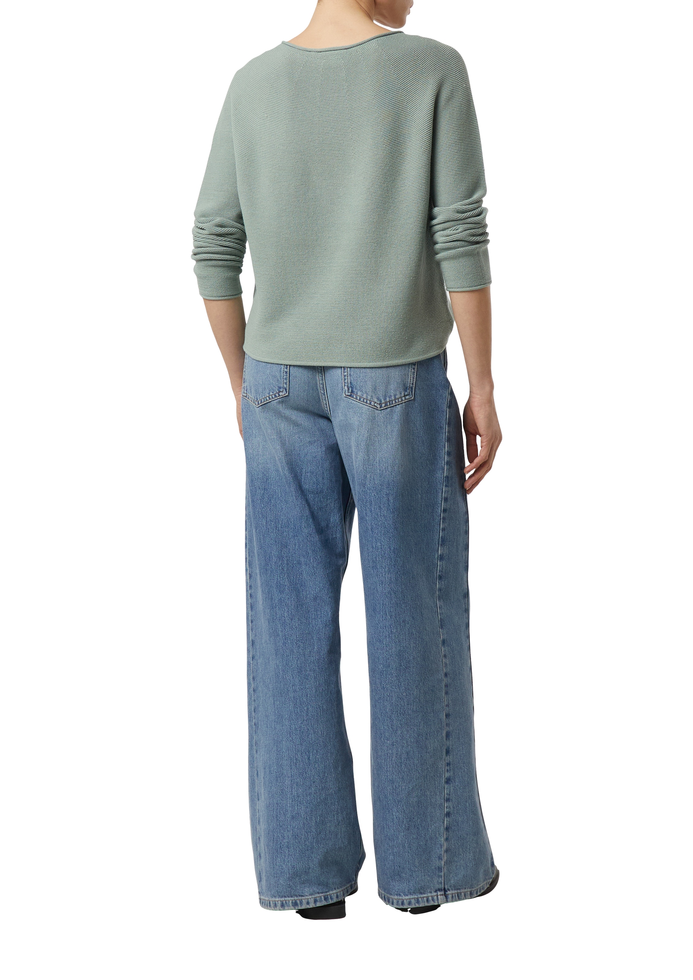 Comma Strickpullover mit feinem Struktur-Muster