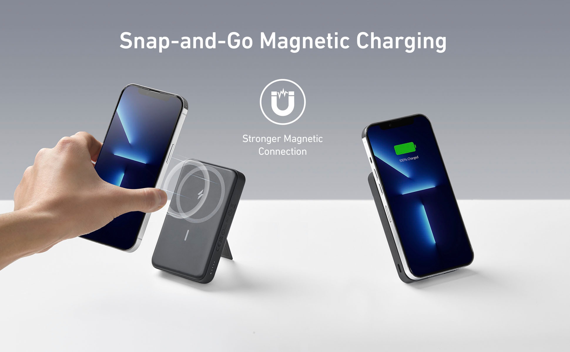 Anker Akku »A1641 Mag Go 10K Magnetic Battery«, 10000 mAh