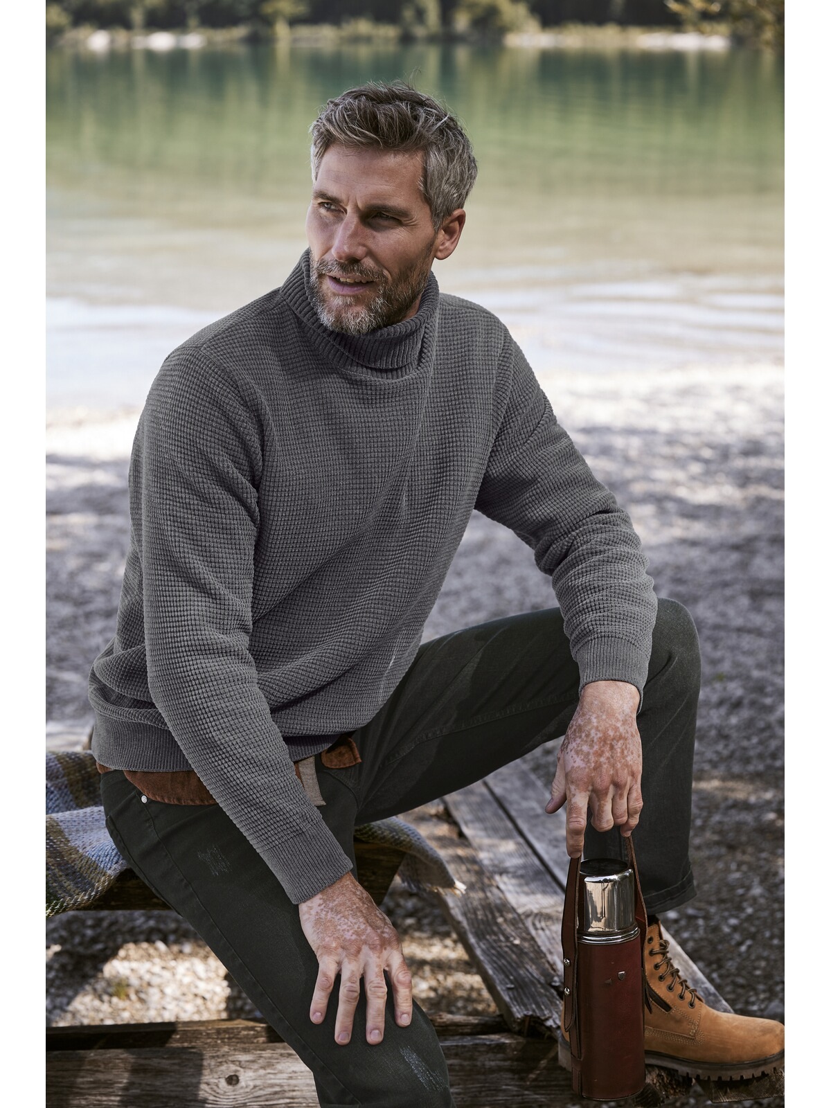 Babista Rollkragenpullover »Pullover RIVANELLA«, (1 tlg.), mit leichter Struktur