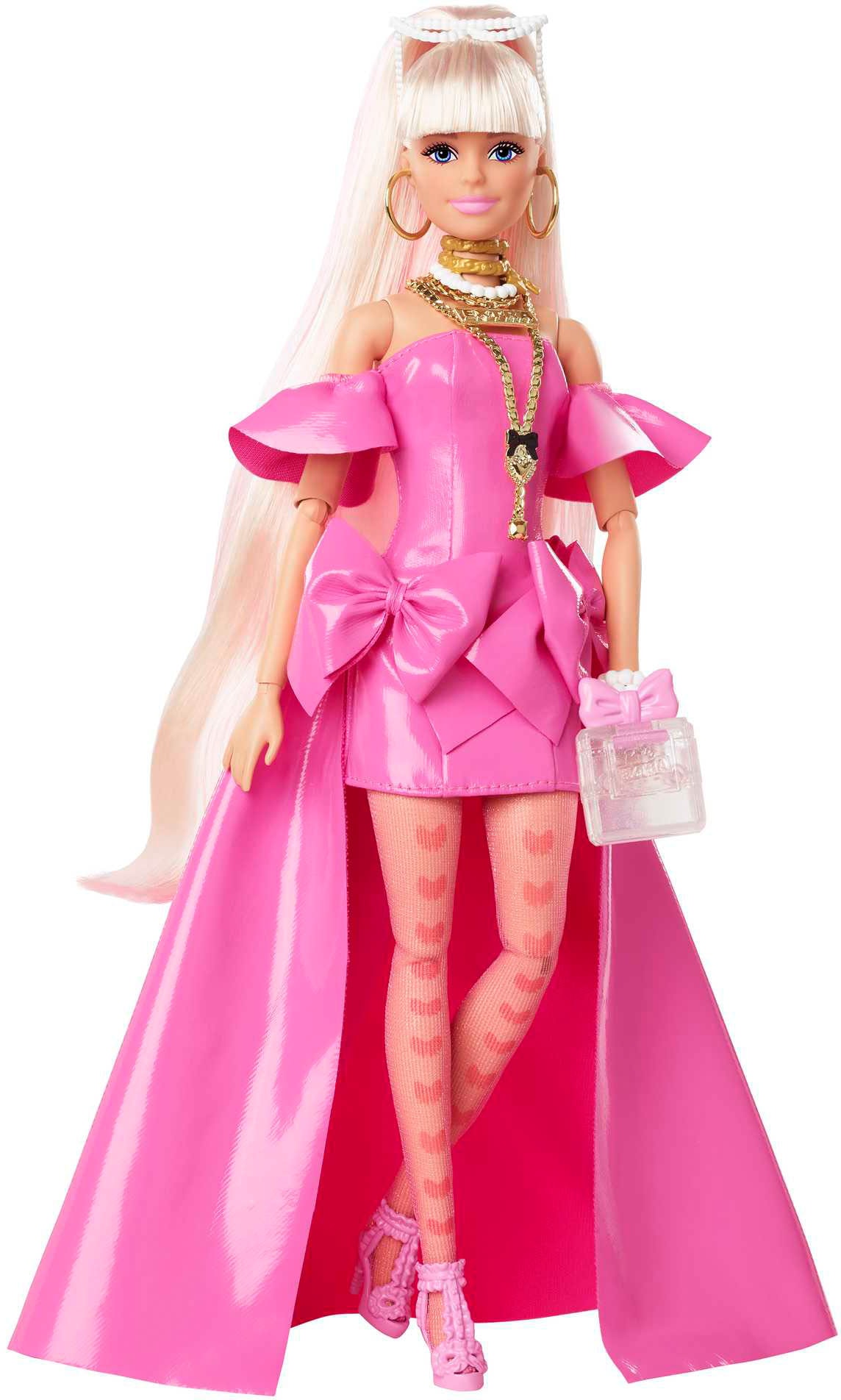 Barbie Anziehpuppe »Extra Fancy im pinken Kleid«