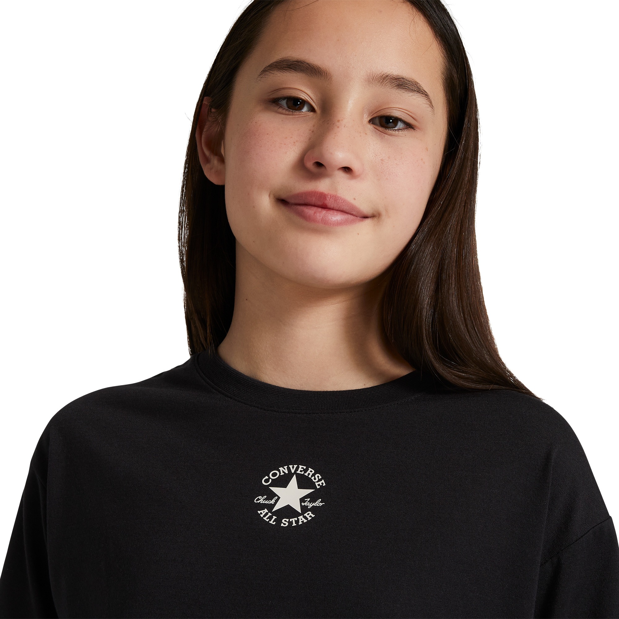 Converse T-Shirt »CHUCK PATCH BOXY T-SHIRT - für Kinder«
