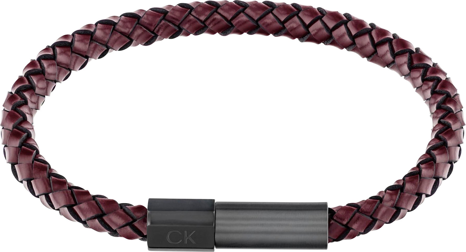 Calvin Klein Lederarmband »Schmuck Edelstahl Armband INDUSTRIAL FACETS 35100045 35100046 35100047«