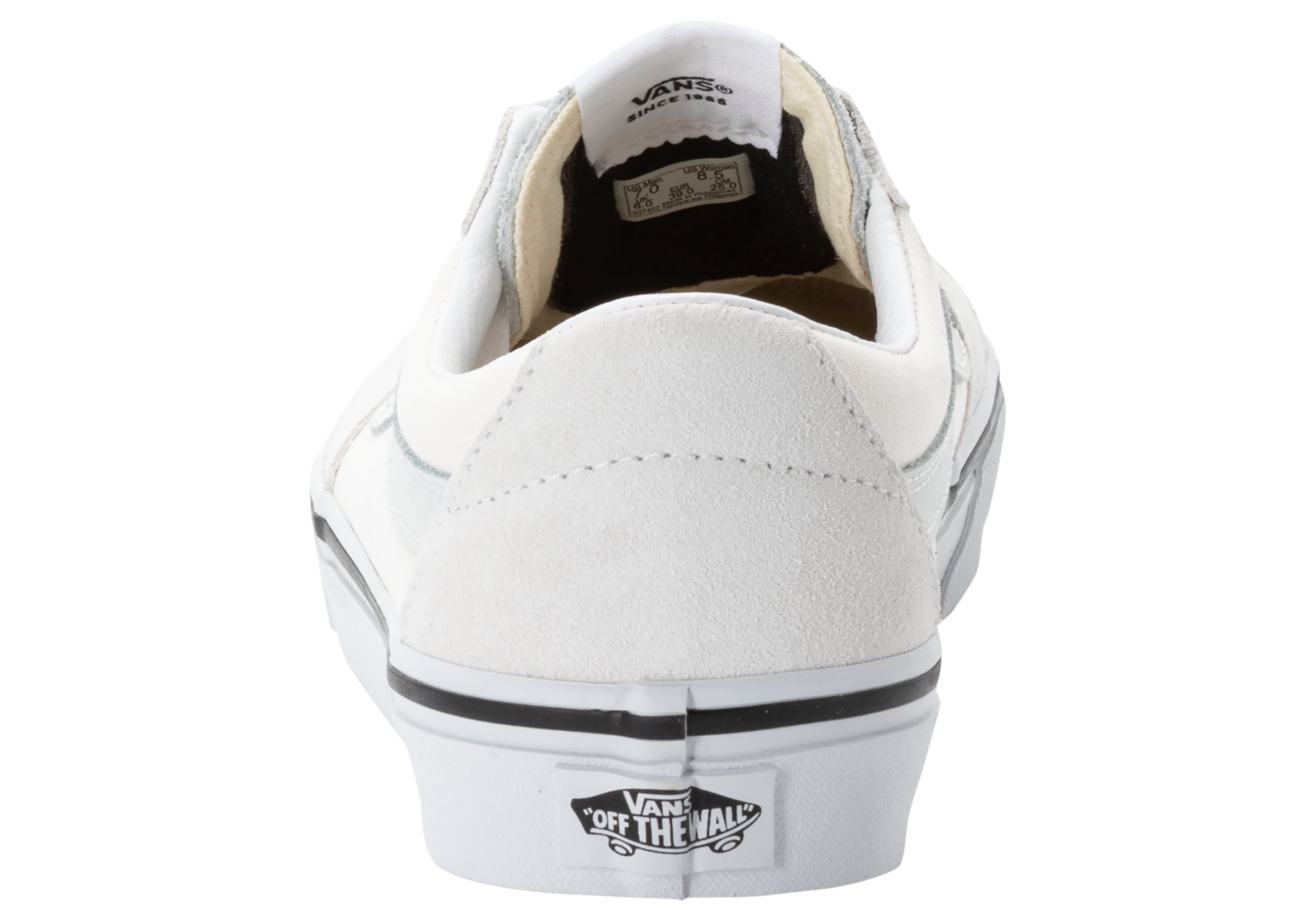 Vans Sneaker »SK8-Low«, mit kontrastfarbenem Logo an der Ferse