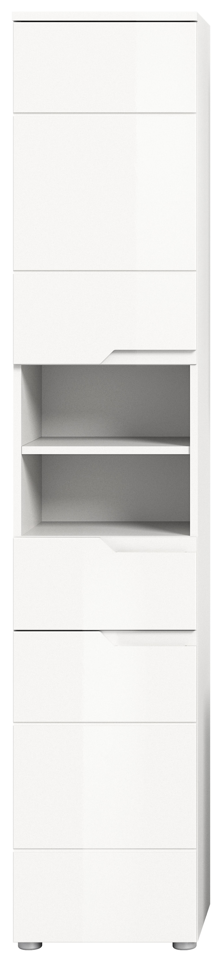 INOSIGN Hochschrank »CAPRI, Höhe 193 cm, 2 Türen mit Soft-Close-Funktion, 1 Schubkasten«, Mehrzweckschrank, Universalschrank, Badschrank, Badhochschrank
