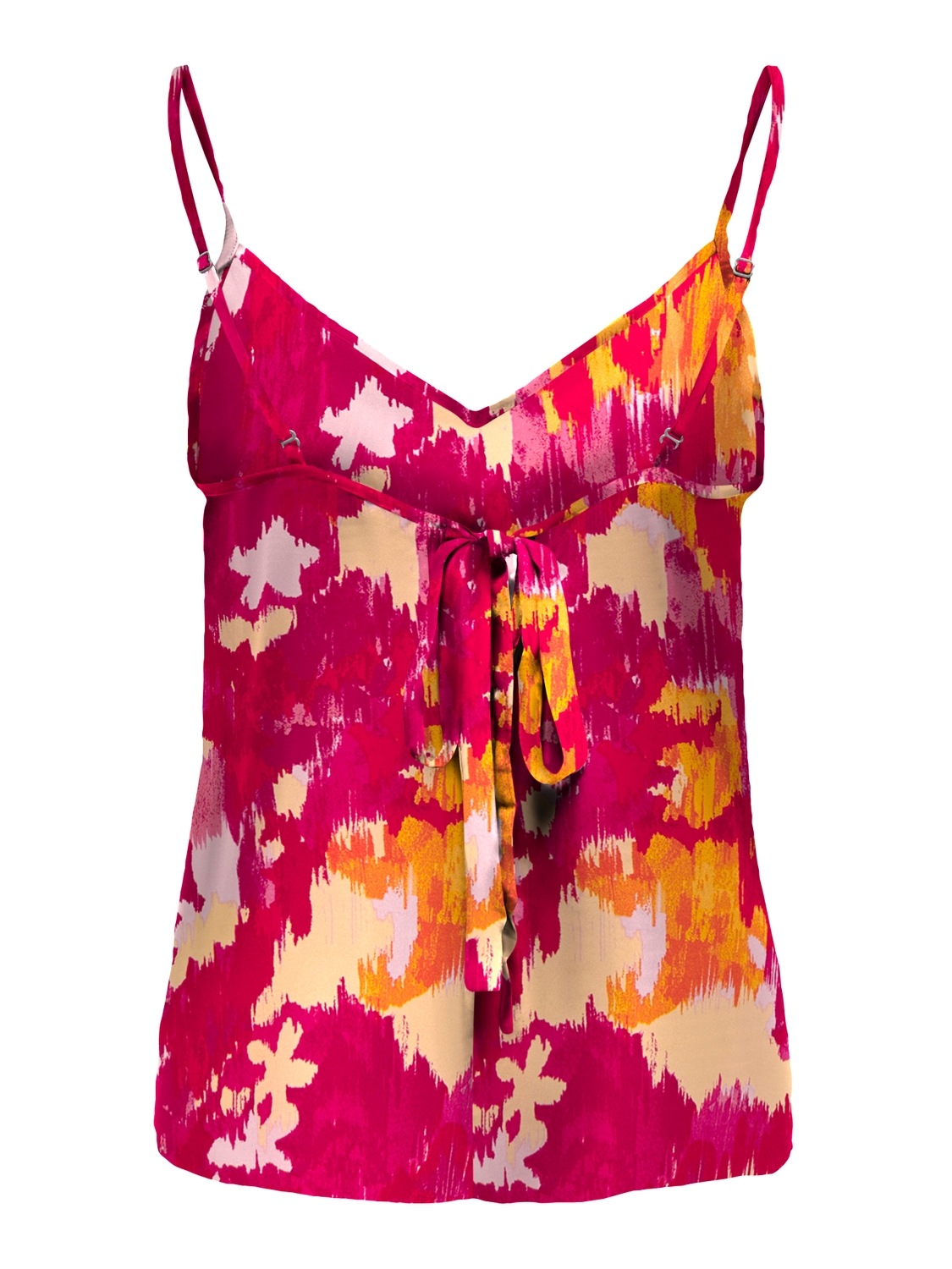 ONLY Blusenshirt »ONLALMA LIFE VIS TIE SINGLET AOP PTM«