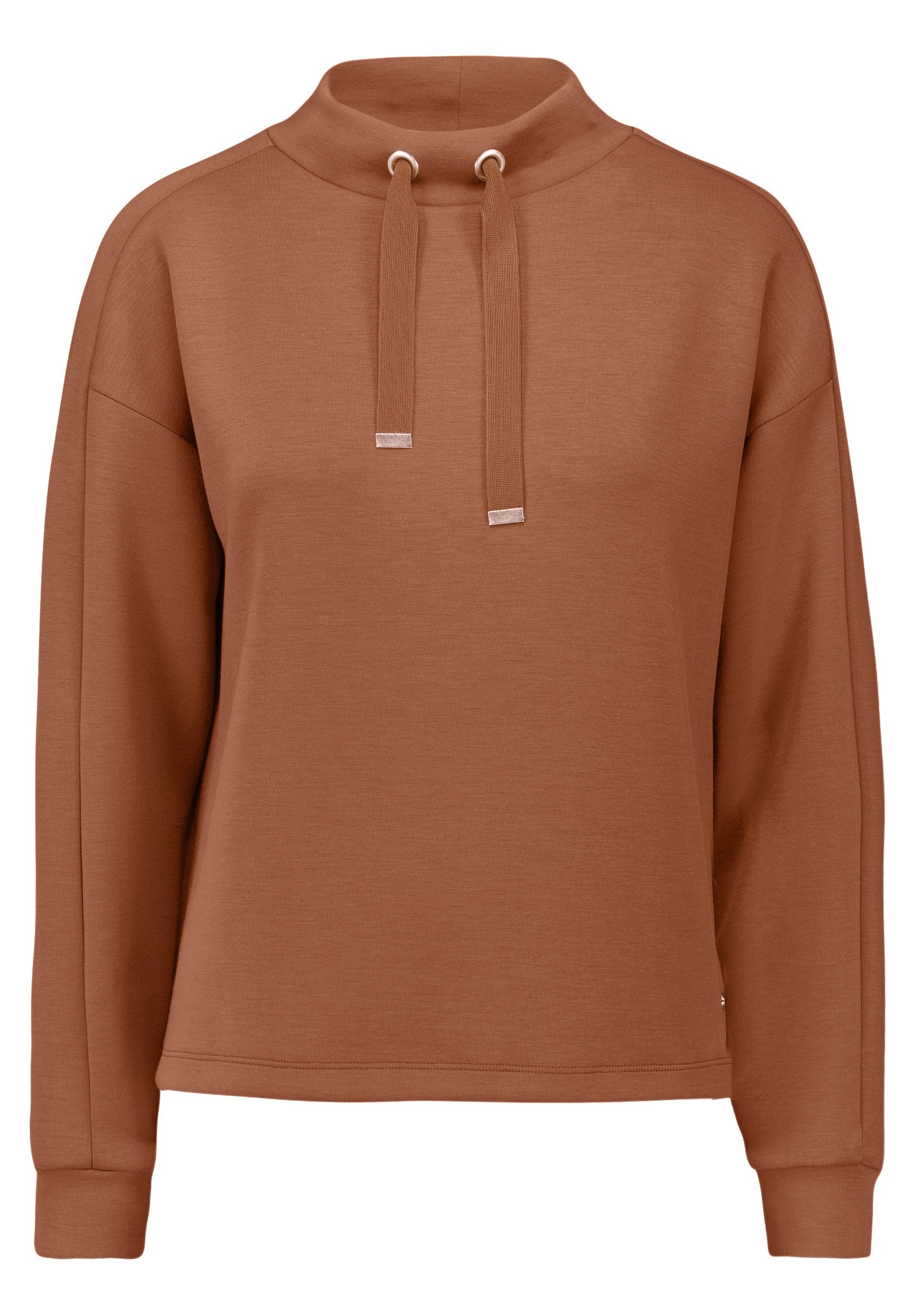 Betty&Co Sweatshirt »Sweatshirt mit Stehkragen«
