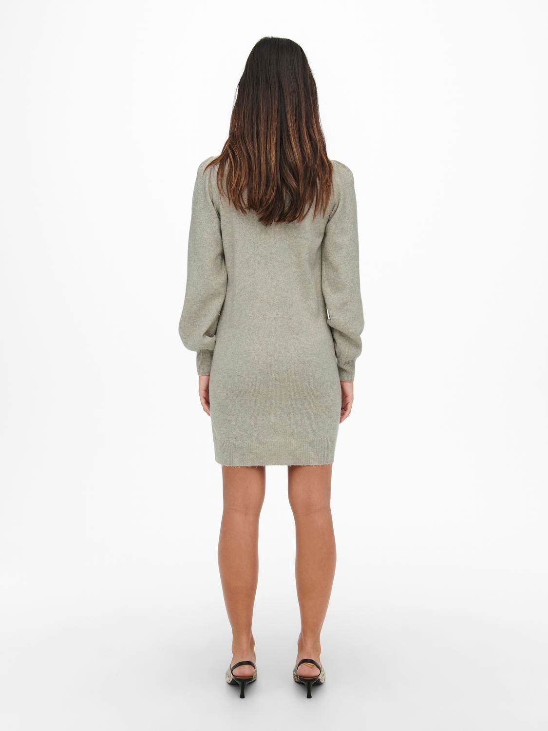 JDY Strickkleid »JDYRUE LIFE L/S HIGH NECK DRESS KNT NOOS«