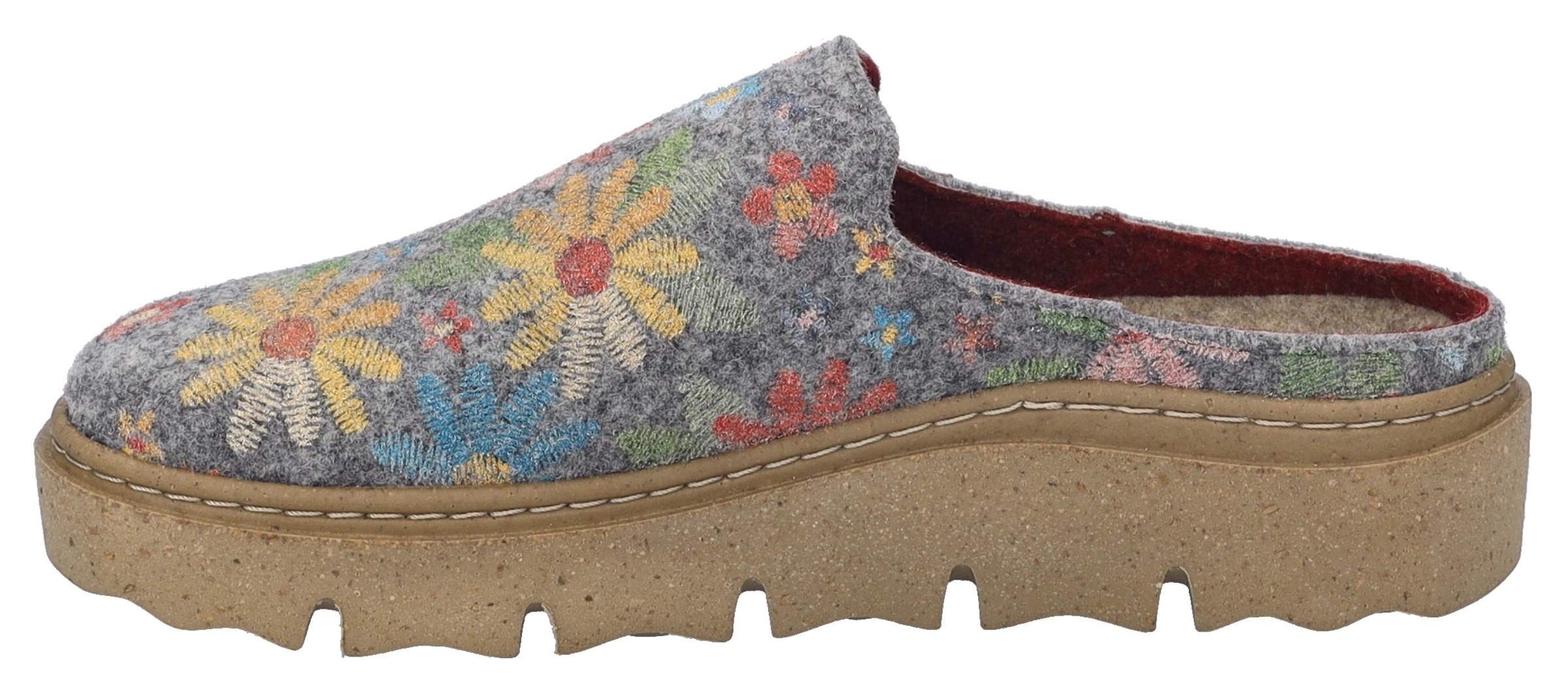 Josef Seibel Hausschuh »Charmaux 01«  Pantoffel, Slipper mit modischer Plateausohle, Weite G (=weit)