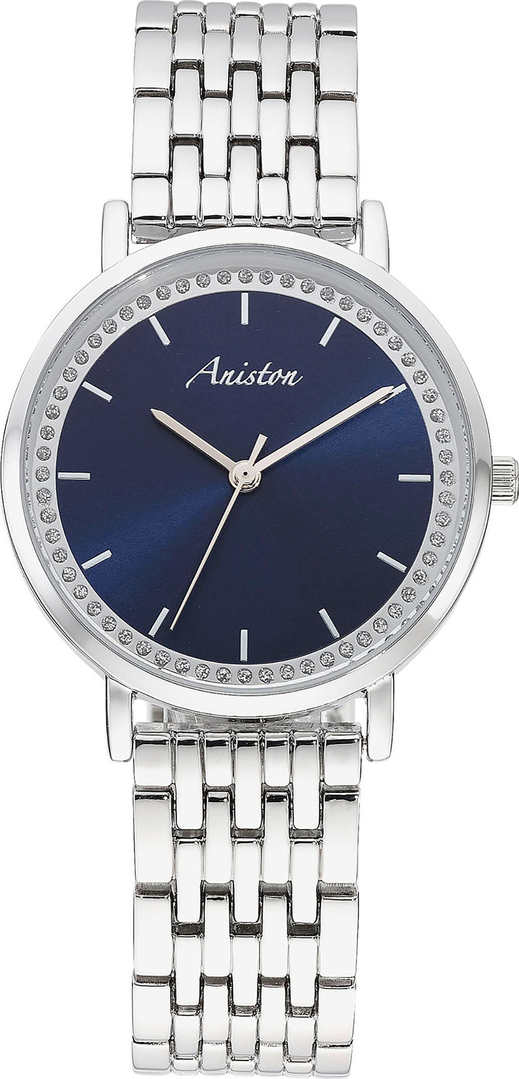 Aniston JEWELRY & WATCHES Quarzuhr, (Set, 2 tlg., mit Wechselband), Armbanduhr, Damenuhr, Ideal auch als Geschenk, neue Kollektion
