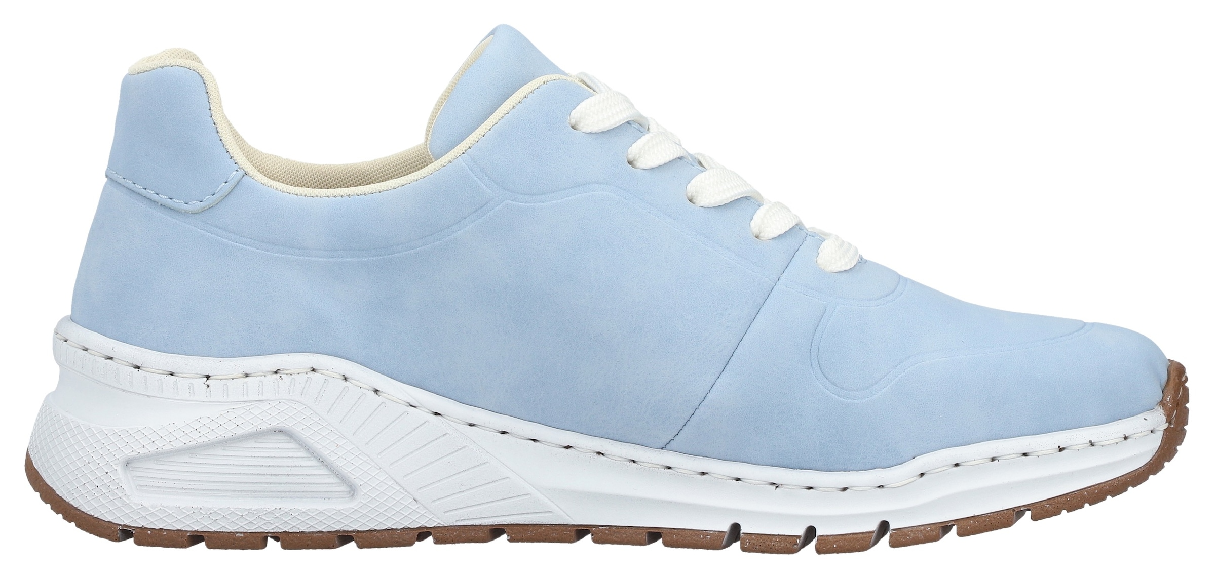 Rieker Sneaker  mit MemoSoft-Innensohle, Freizeitschuh, Halbschuh, Schnürschuh