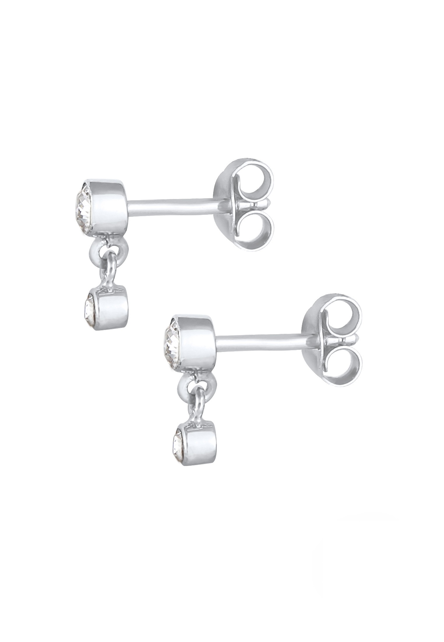 Elli Paar Ohrhänger »Ohrringe Ohrhänger 925 Silber, mit Kristallen von Swarovski®«