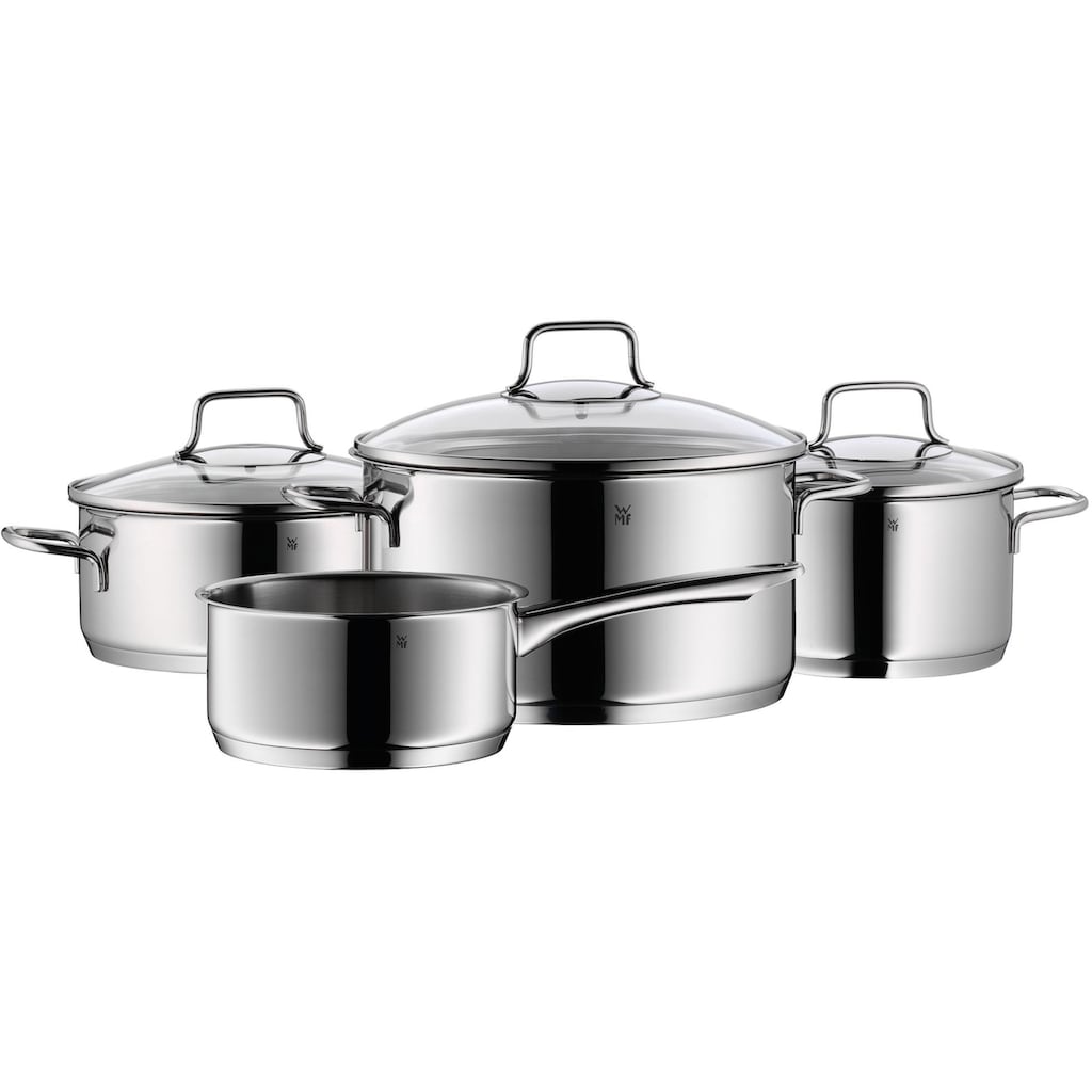 WMF Topf-Set »Astoria«, Cromargan® Edelstahl Rostfrei 18/10, (Set, 7 tlg.)