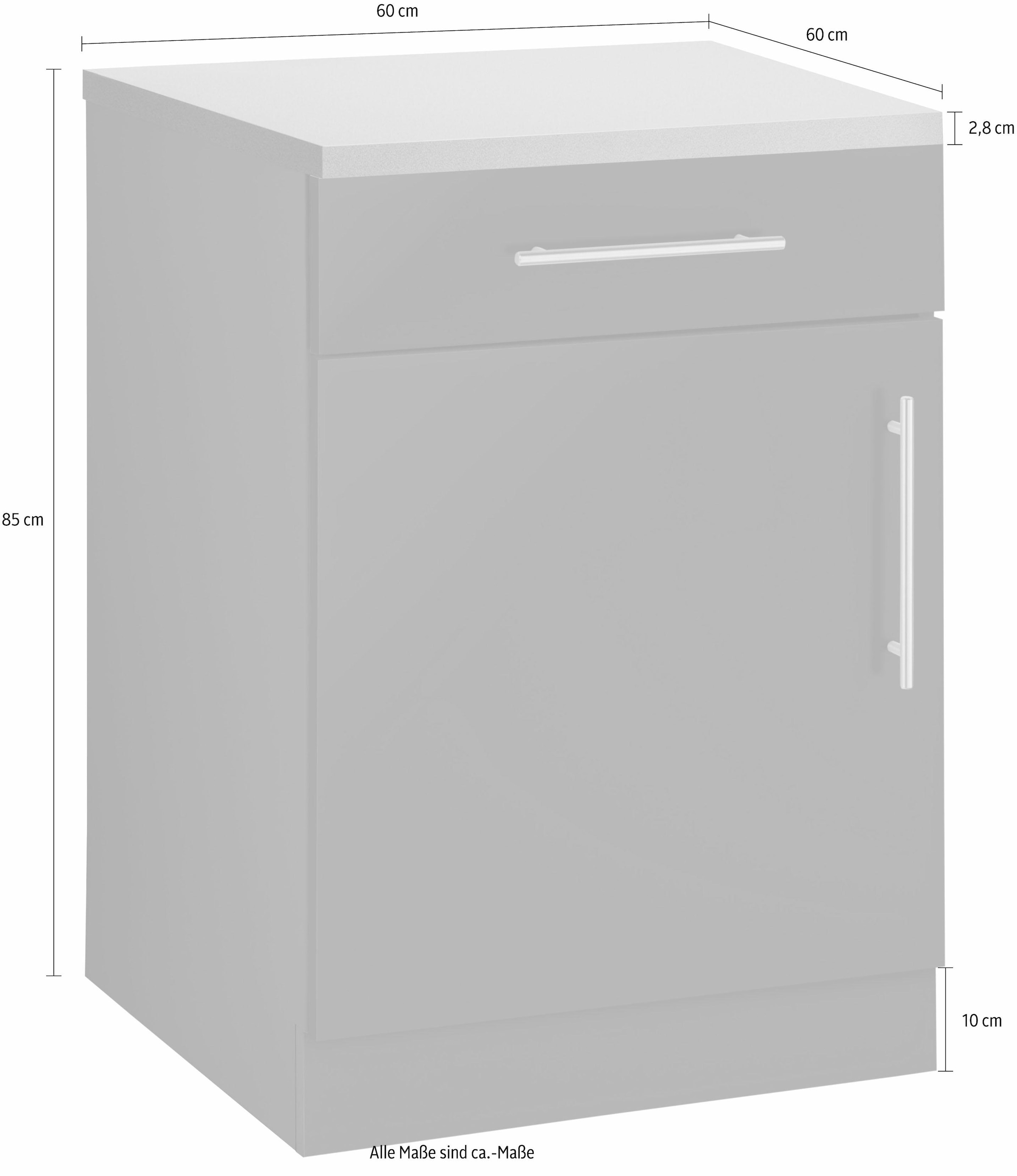 wiho Küchen Unterschrank »Cali« 60 cm breit