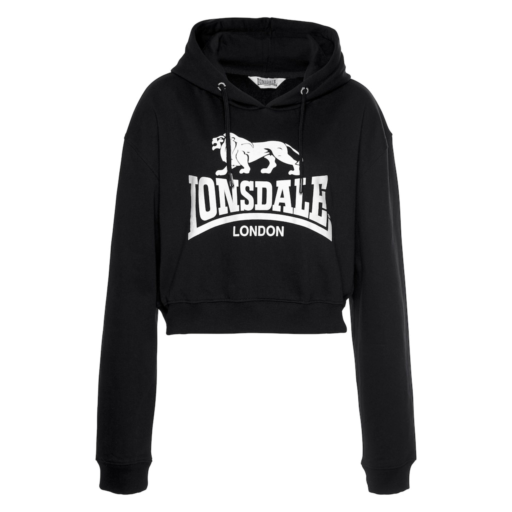 Lonsdale Kapuzensweatshirt »Crop Top ROXETH«