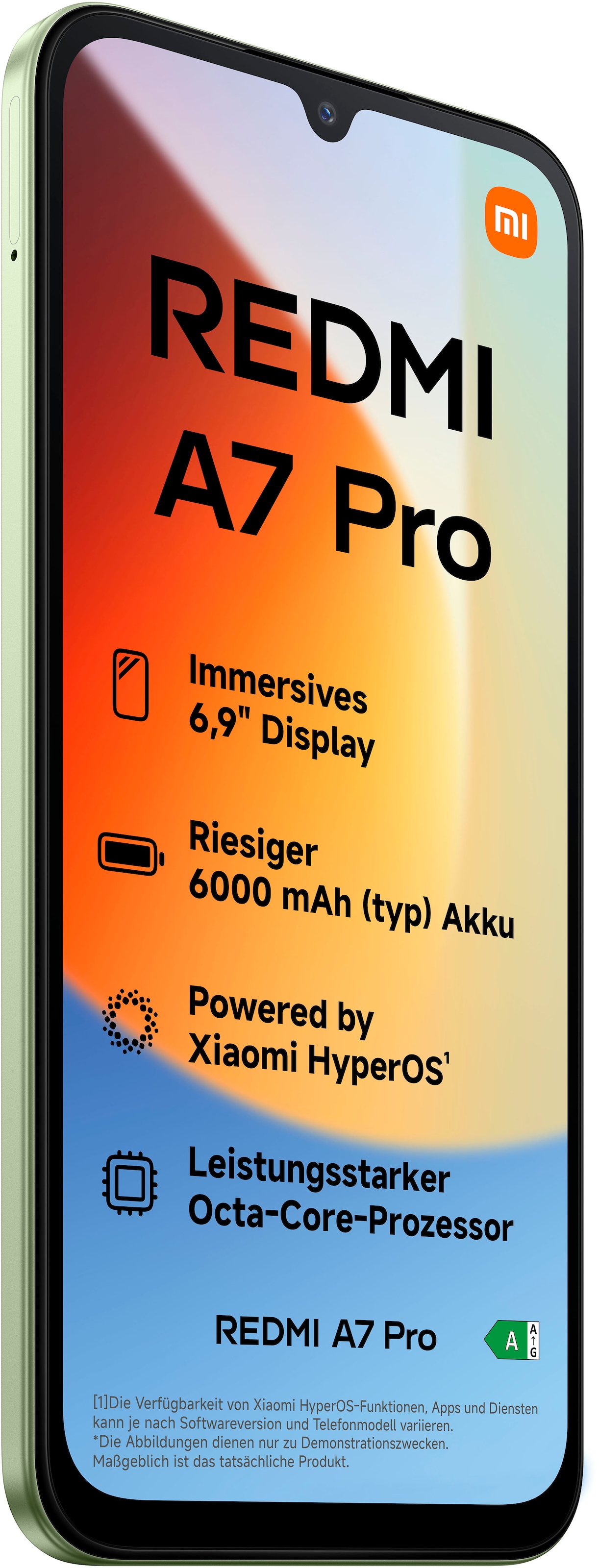 Xiaomi Smartphone »REDMI A7 Pro 4G 4+128GB« Palm Green