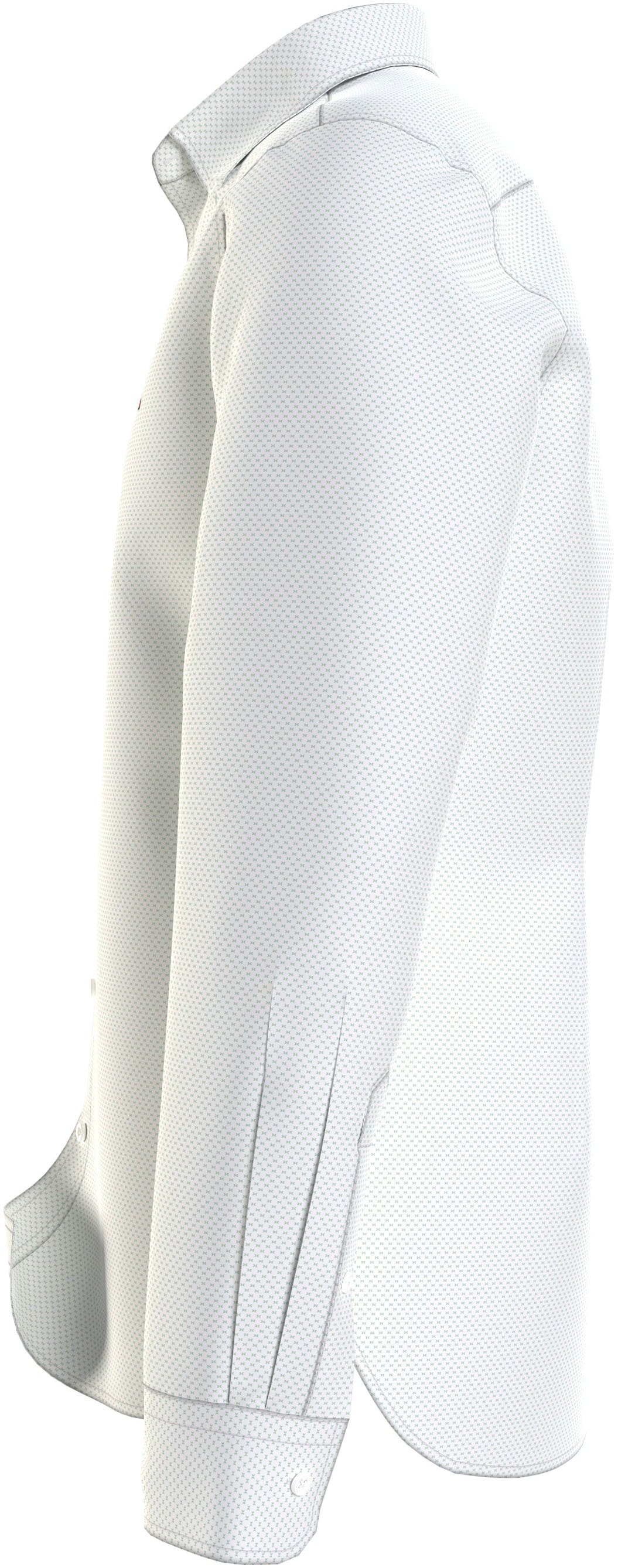 Tommy Hilfiger Langarmhemd »FLEX MINI PRINT SF SHIRT«