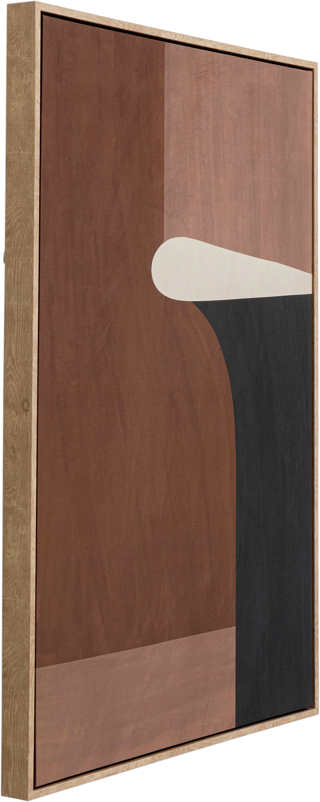 Kare Design Leinwandbild »Leinwandbild Classic Shape Blacky«