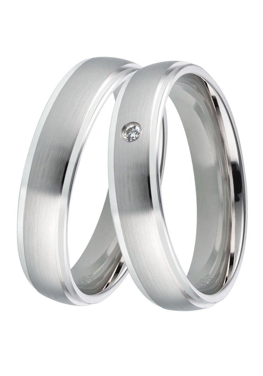 mit LIEBE«, Germany, bei ohne Ehering »Schmuck OTTOversand 925 Trauring Zirkonia Made Partnerring Geschenk o. in DOOSTI Silber Trauring