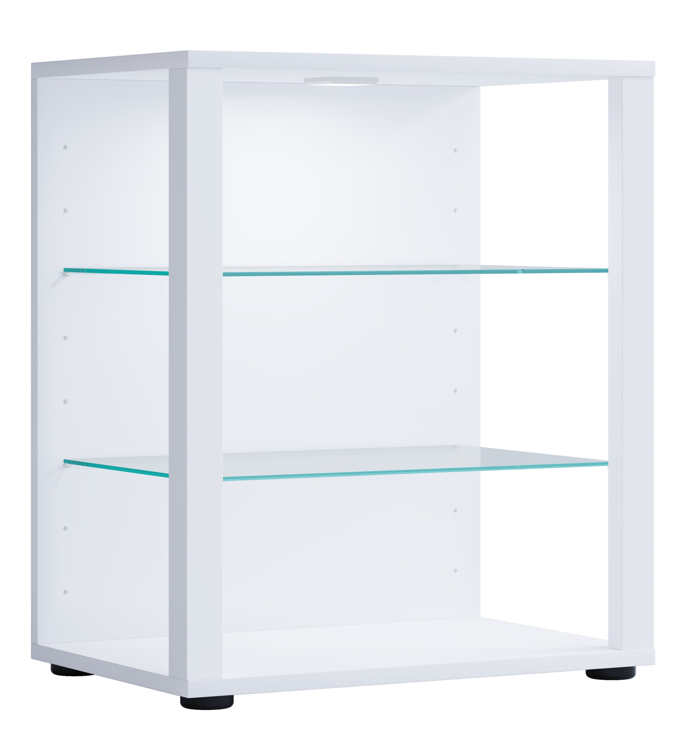 VCM Standvitrine »Holz Glas Stand Vitrine Sammelvitrine Glasol S«