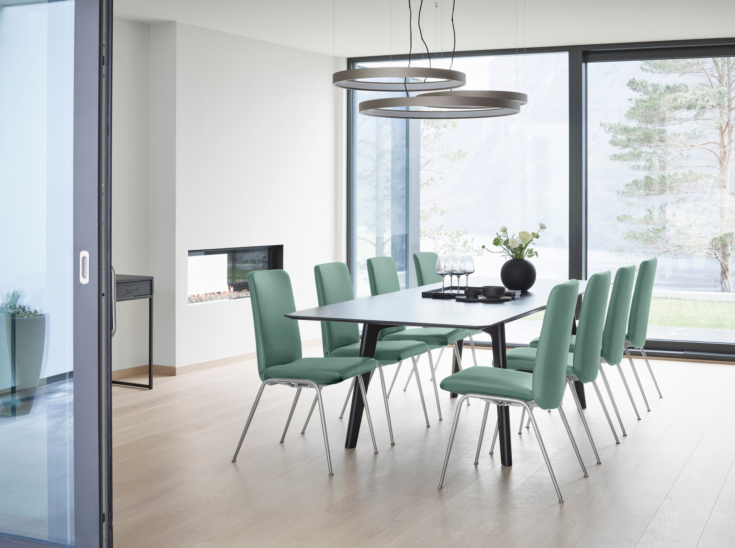 Stressless® Polsterstuhl »Laurel«, Leder PALOMA, Low Back, Größe L, mit Beinen aus Stahl in Chrom glänzend