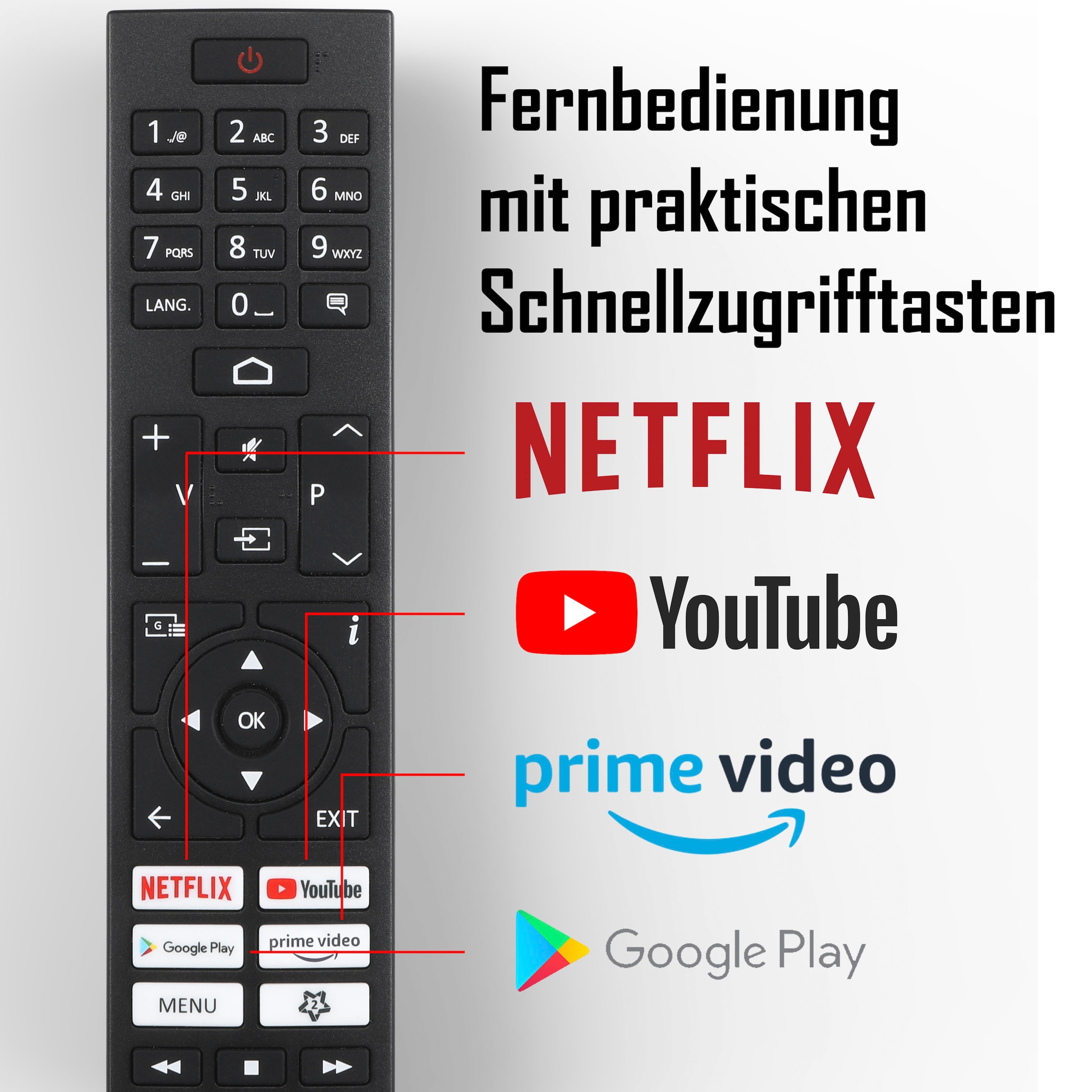 cm/24 kaufen »LT-24VAH3255«, LCD-LED HD JVC 60 TV- bei Android Smart-TV Fernseher OTTO ready, jetzt Zoll,