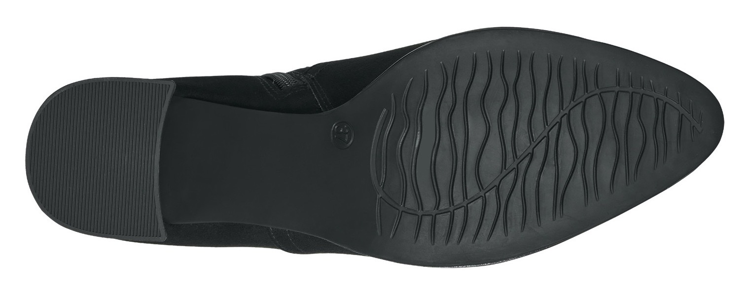 MARCO TOZZI Stiefelette, mit goldenem Detail an der Laufsohle