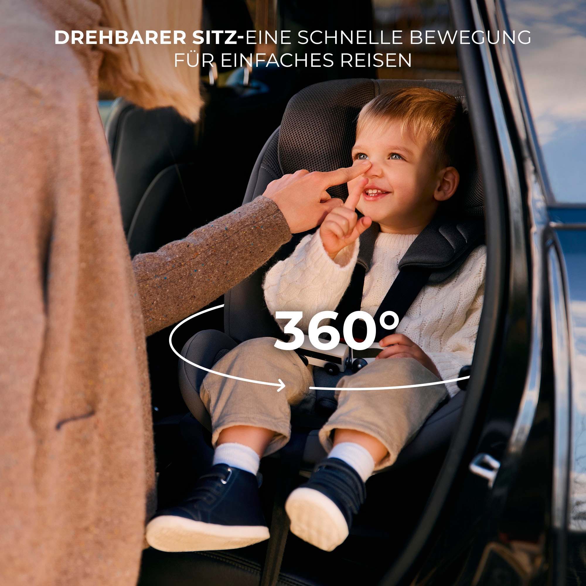 Kinderkraft Autokindersitz »XRIDER 2 i-Size« Klasse 0 / 1 / II / III (bis 36 kg)