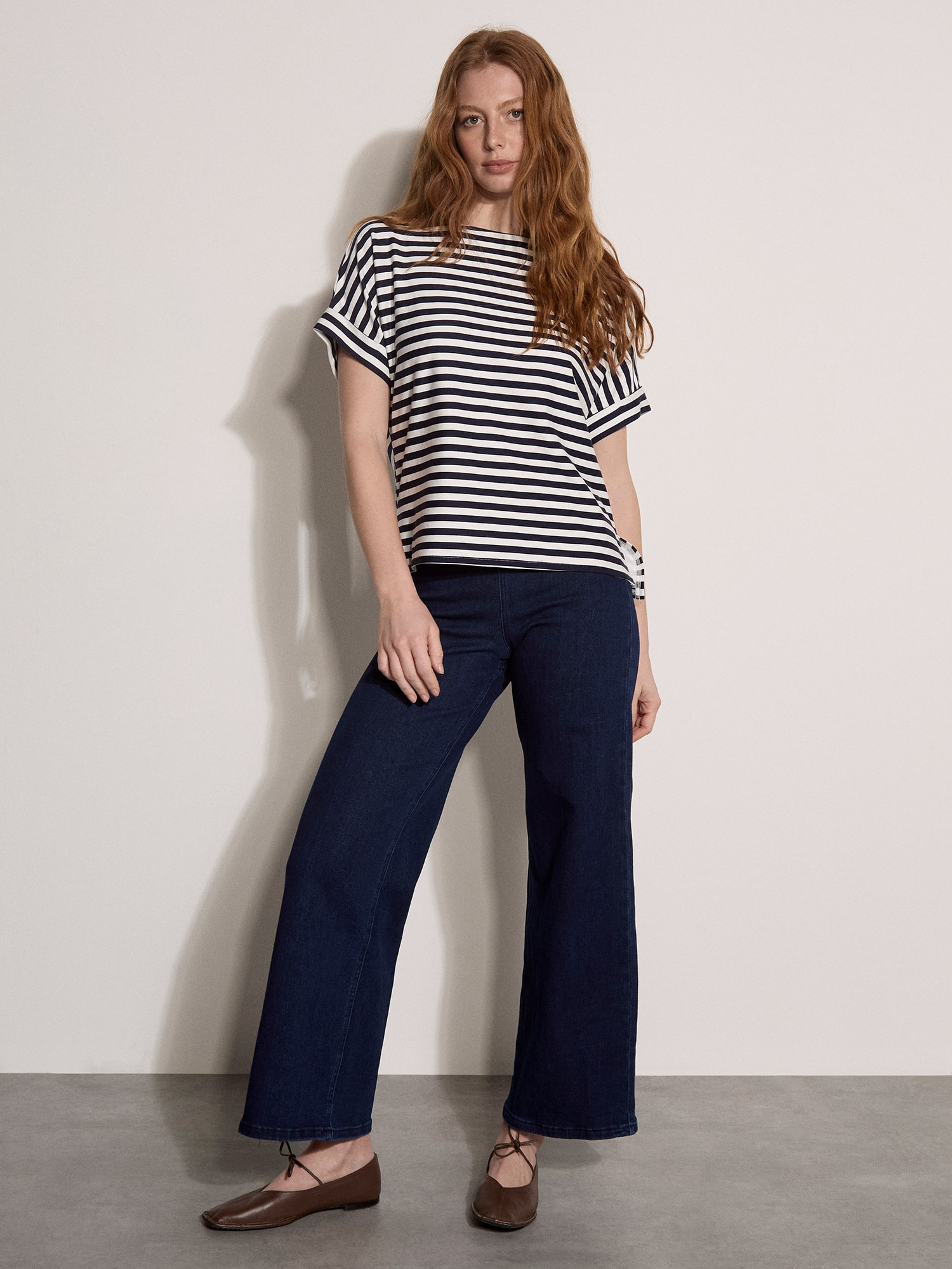 Apricot Shirttop »Top« mit Streifen