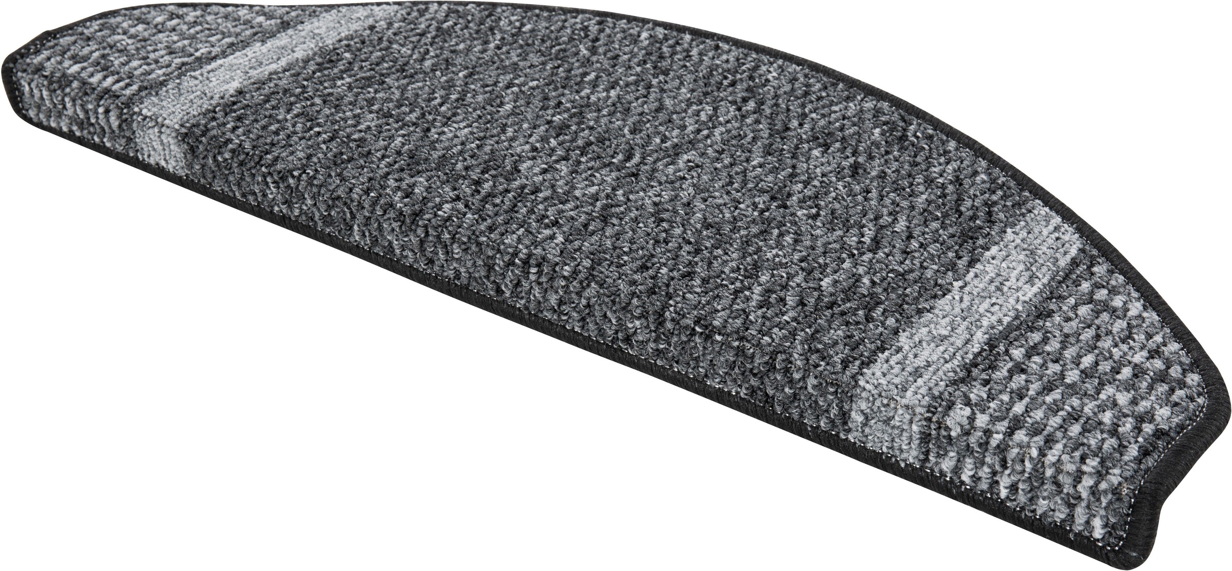 Andiamo Stufenmatte »Runner, Made in Poland«, halbrund, 9 mm Höhe, meliert, mit Bordüre, Set mit 15 Stück