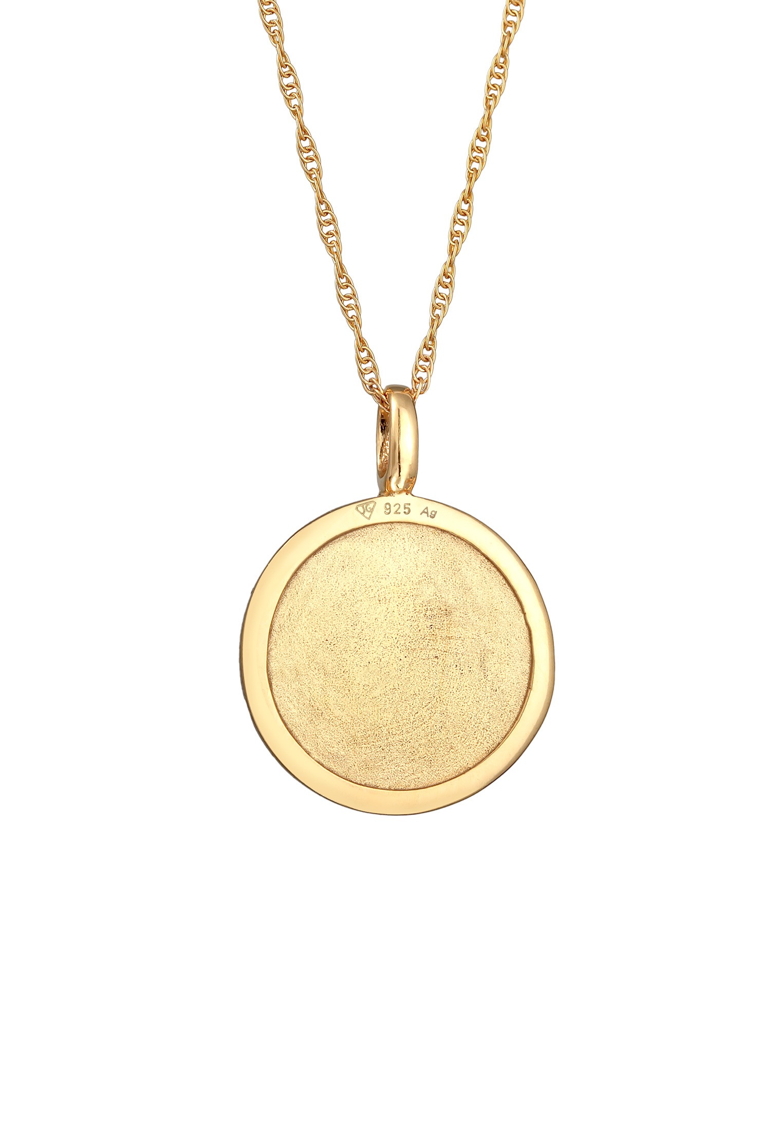 Elli Kette mit Anhänger »Halskette Mandala Anhänger Rund 925 Silber«