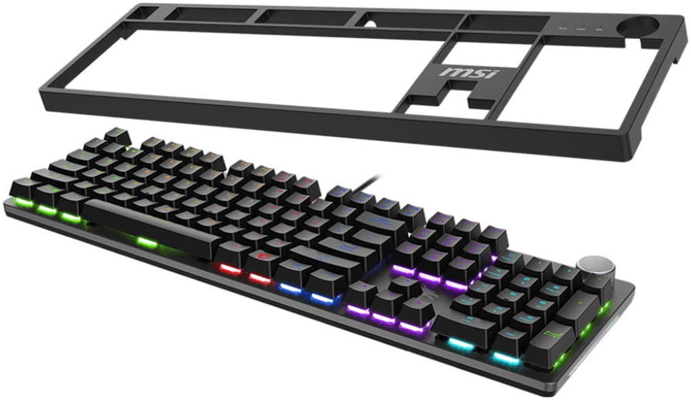 MSI Gaming-Tastatur »FORGE GK320« (Funktionstasten | Makro-Tasten | Ziffernblock)