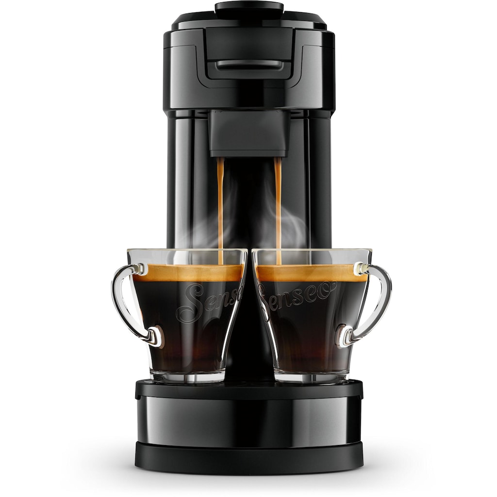 Philips Senseo Kaffeepadmaschine »SENSEO® Switch HD6592/60«, Papierfilter, Kaffeepaddose im Wert von 9,90 € UVP