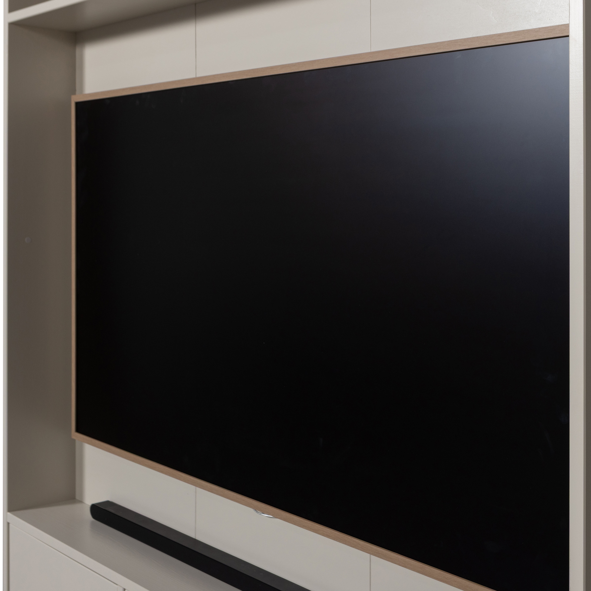 WOOOD Wohnwand »Meggy FSC®-Kiefernholz mit Druckmechanismus B 160 x D 40 x H 215 cm«