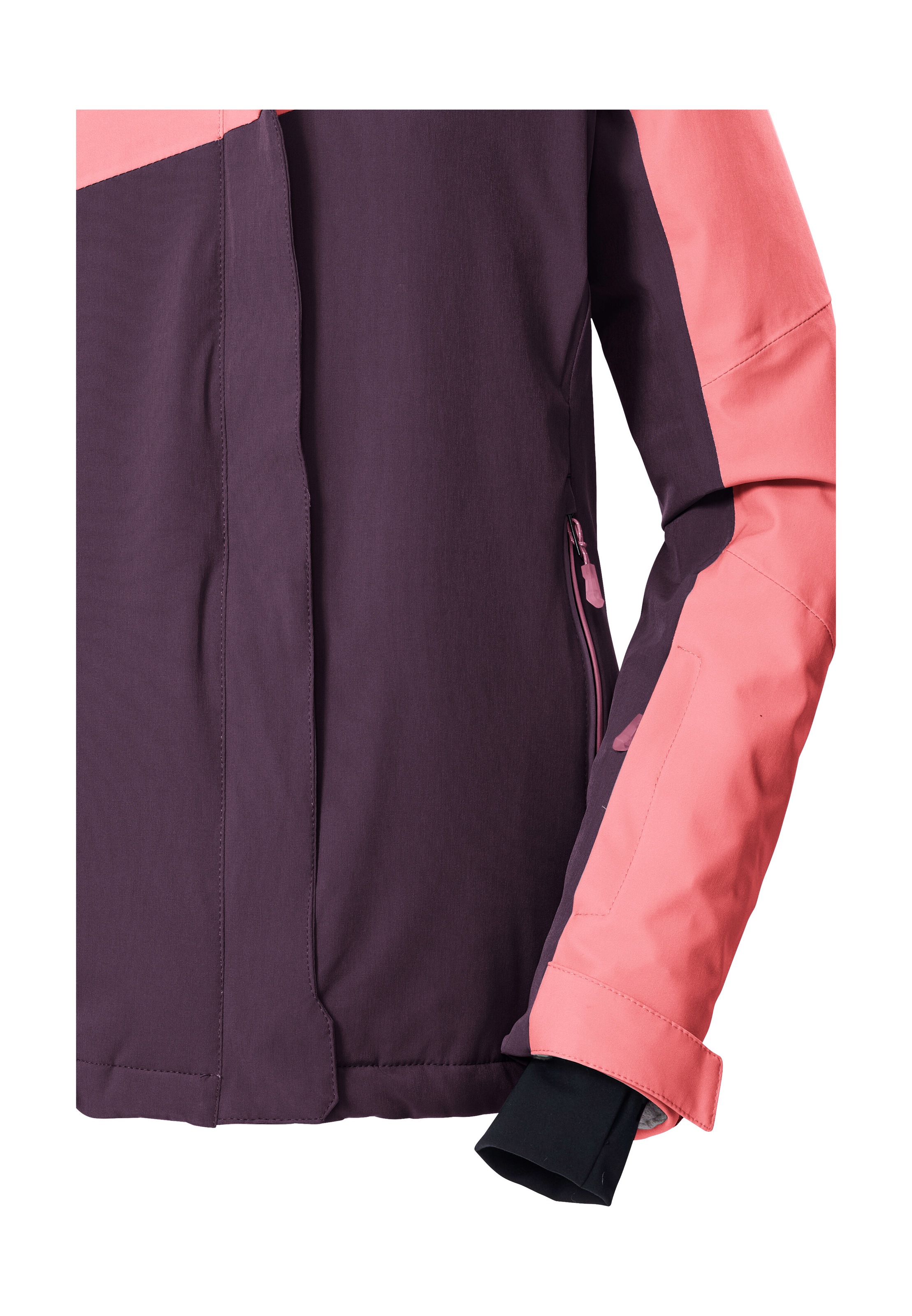 Killtec Skijacke »KSW 26 WMN SKI JCKT«, Wind- und wasserdicht, atmungsaktiv, Colourblock-Design, PFAs-frei