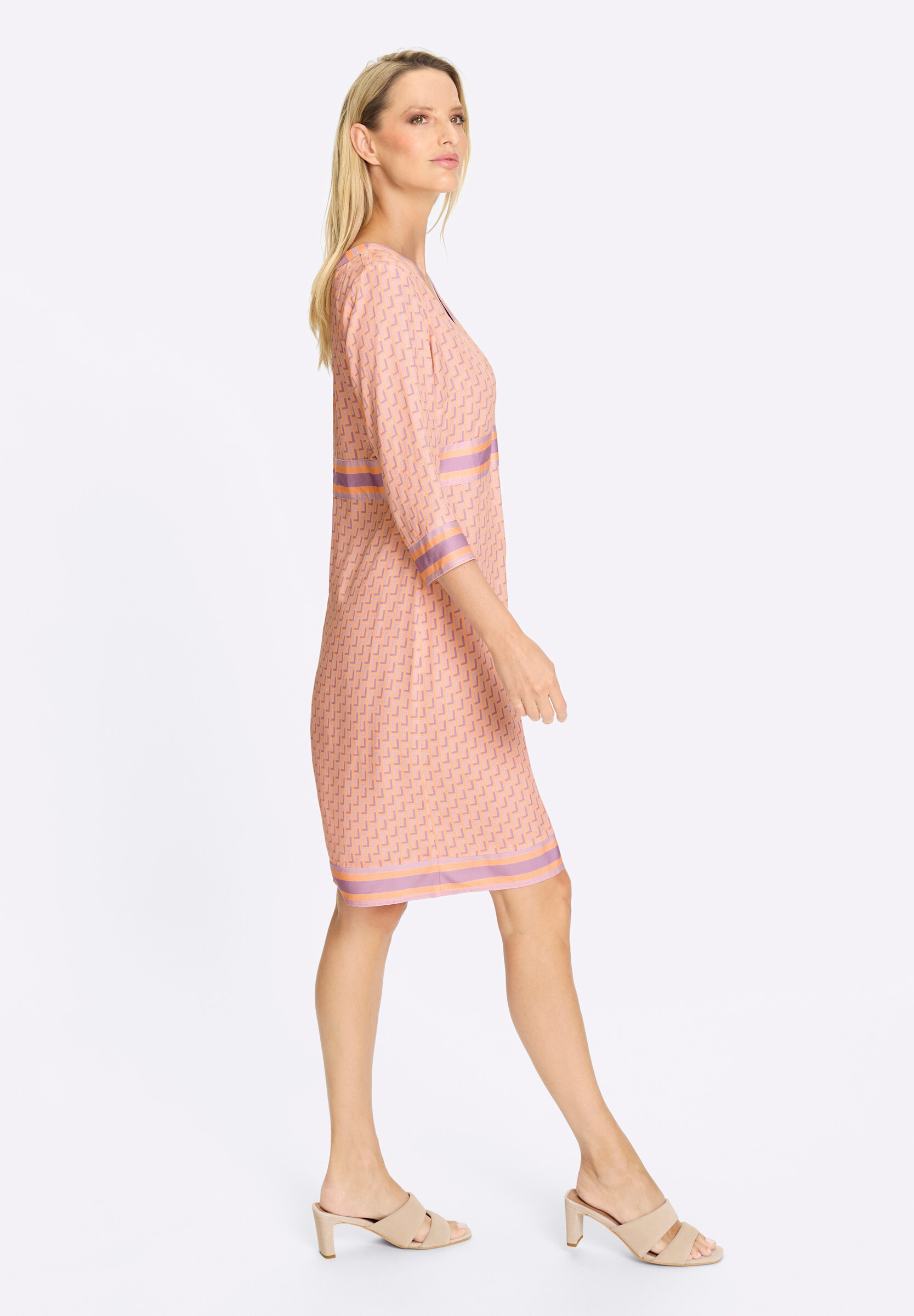 heine Sommerkleid »Druck-Kleid Webkleid« Ohne Taschen