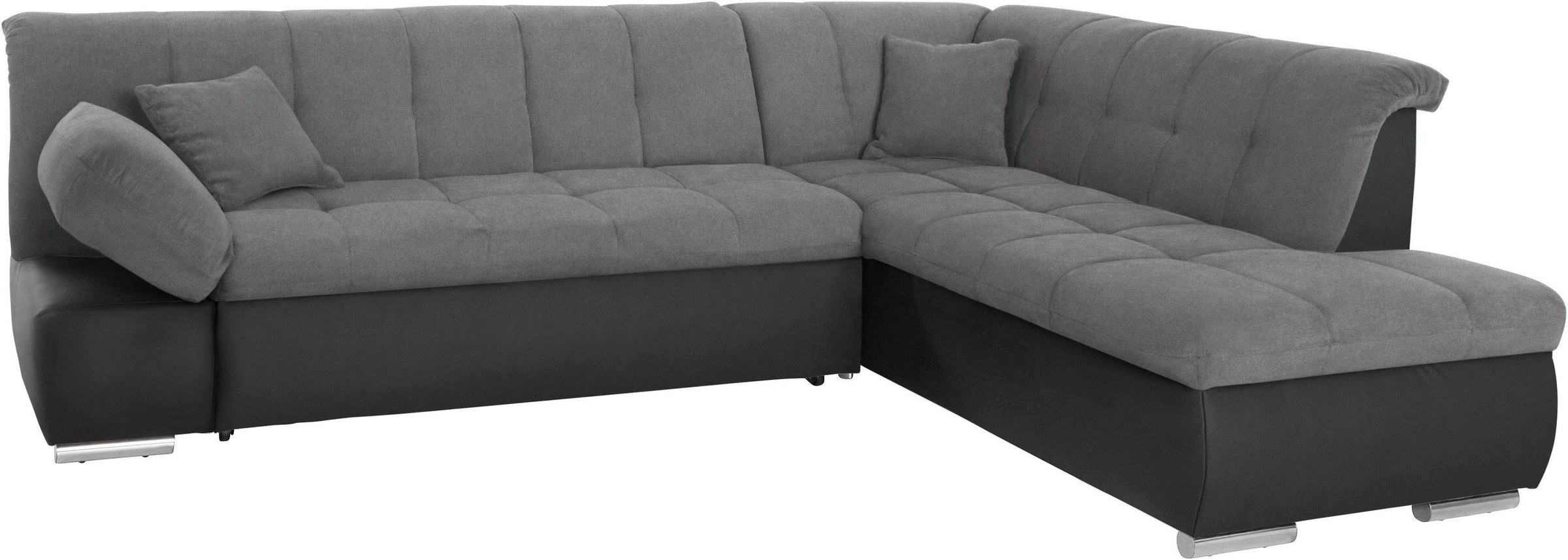 DOMO collection Ecksofa »MONA 271x213 cm, modern und komfortabel« whlw. mit Bett- und Armlehnfunktion, L-Form