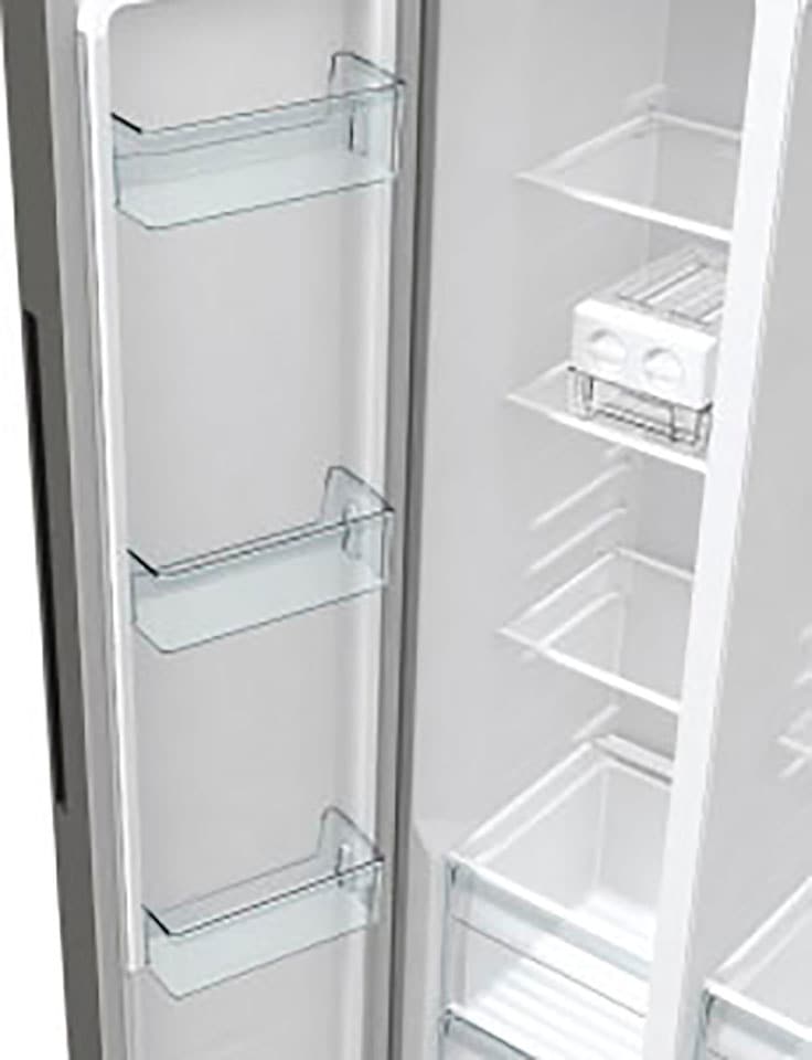 GORENJE Side-by-Side »NRR 9185 DAXLWD«, NRR 9185 DAXLWD, 178,6 cm hoch, 91 cm breit, Energieeffizienzklasse D